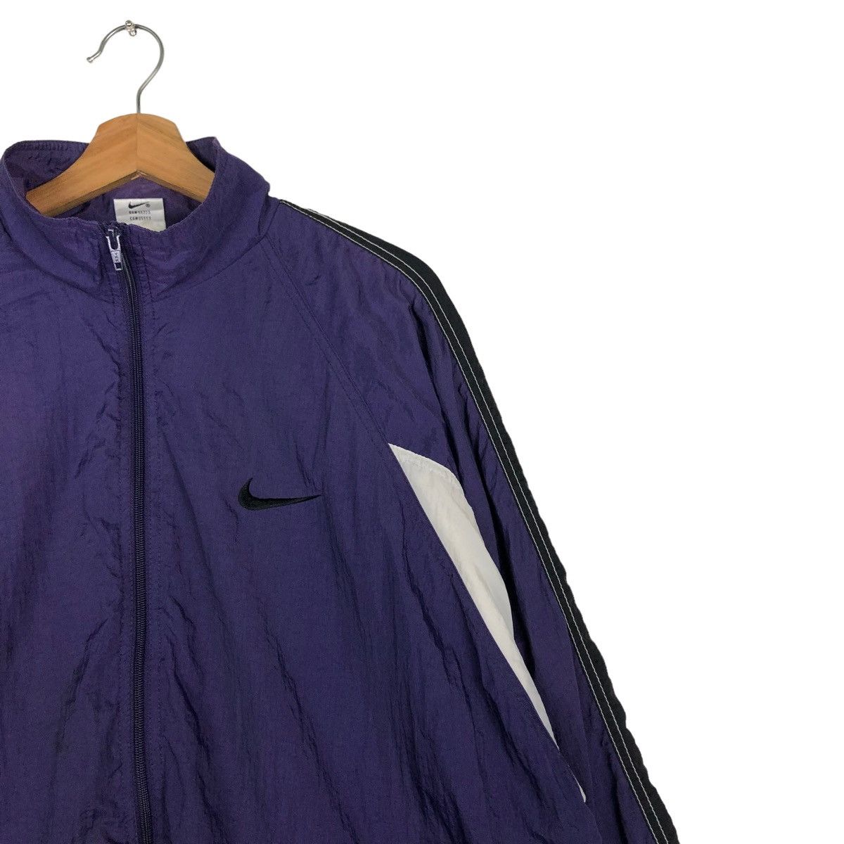 Nike 🔥VINTAGE NIKE COLOUR BLOCK LIGHT JACKET RUNNING Size US L / EU 52-54 / 3 - 4 Thumbnail