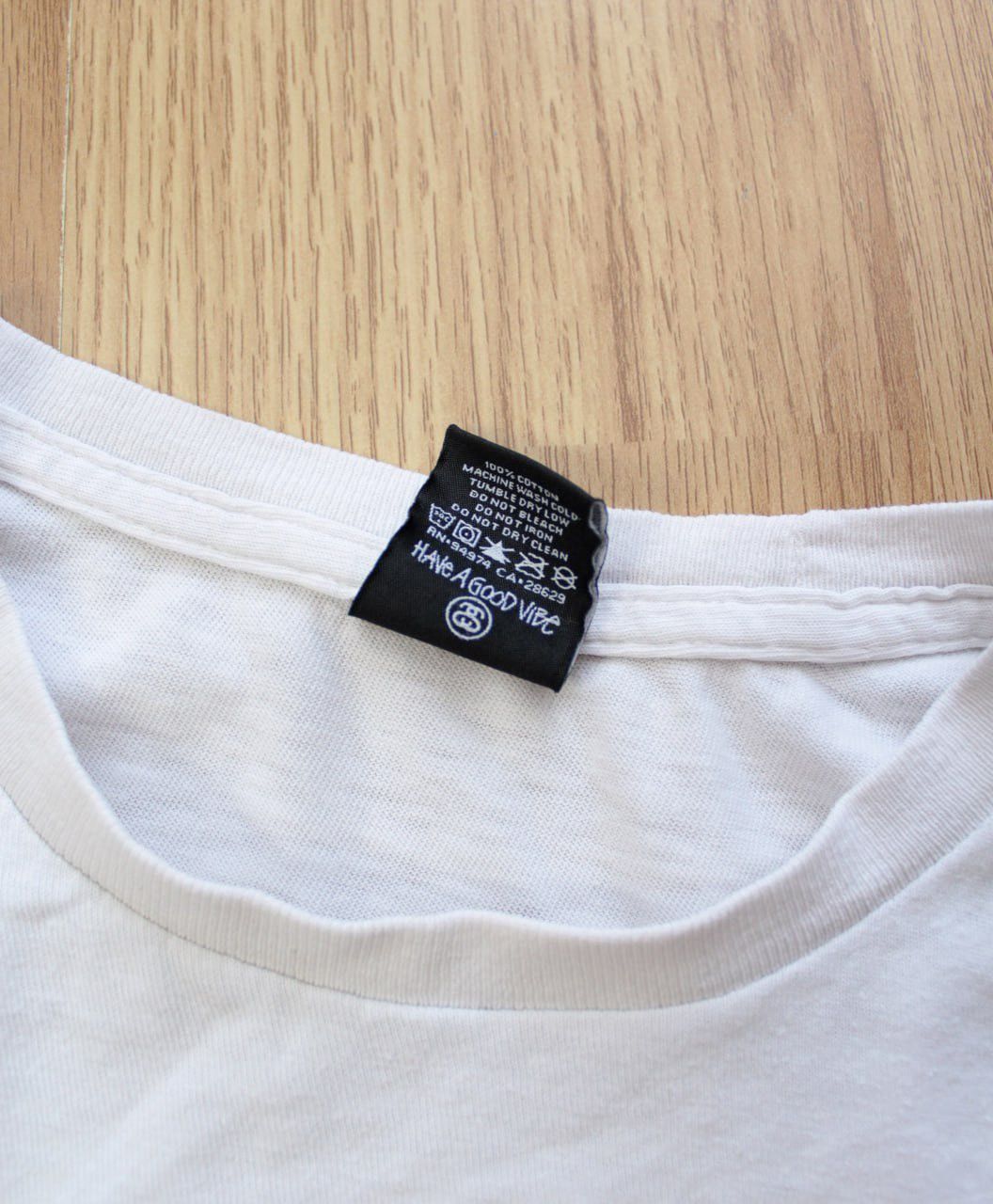Stussy 🔥 00s Vintage Stussy Big Logo T Shirt Skate White Japan Size US S / EU 44-46 / 1 - 4 Thumbnail
