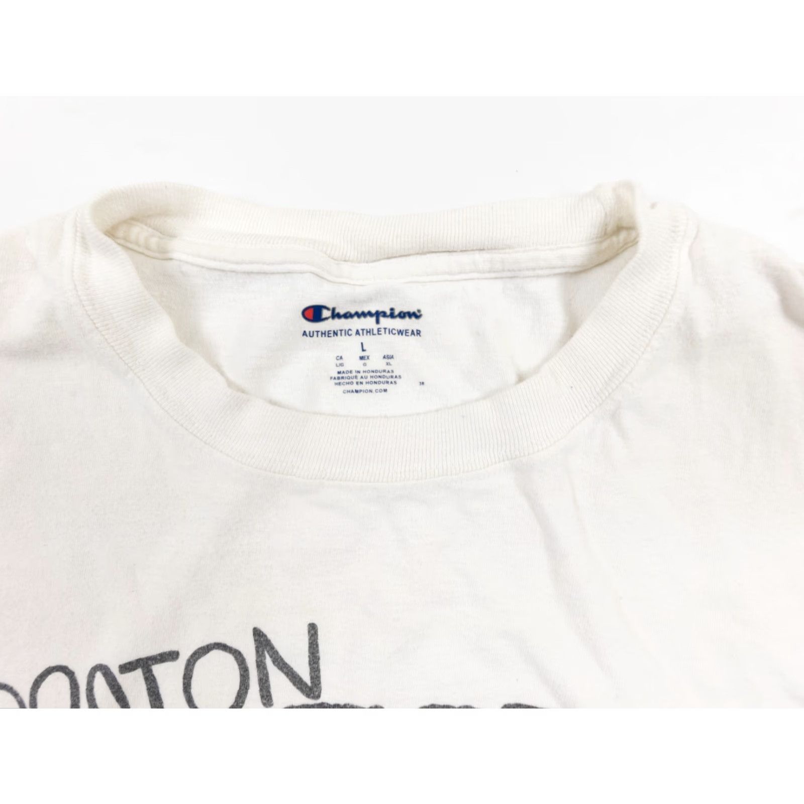Champion Champion City Graphic T-Shirt Adult Large White Short Sleeve Casual Mens USA Size US L / EU 52-54 / 3 - 4 Thumbnail