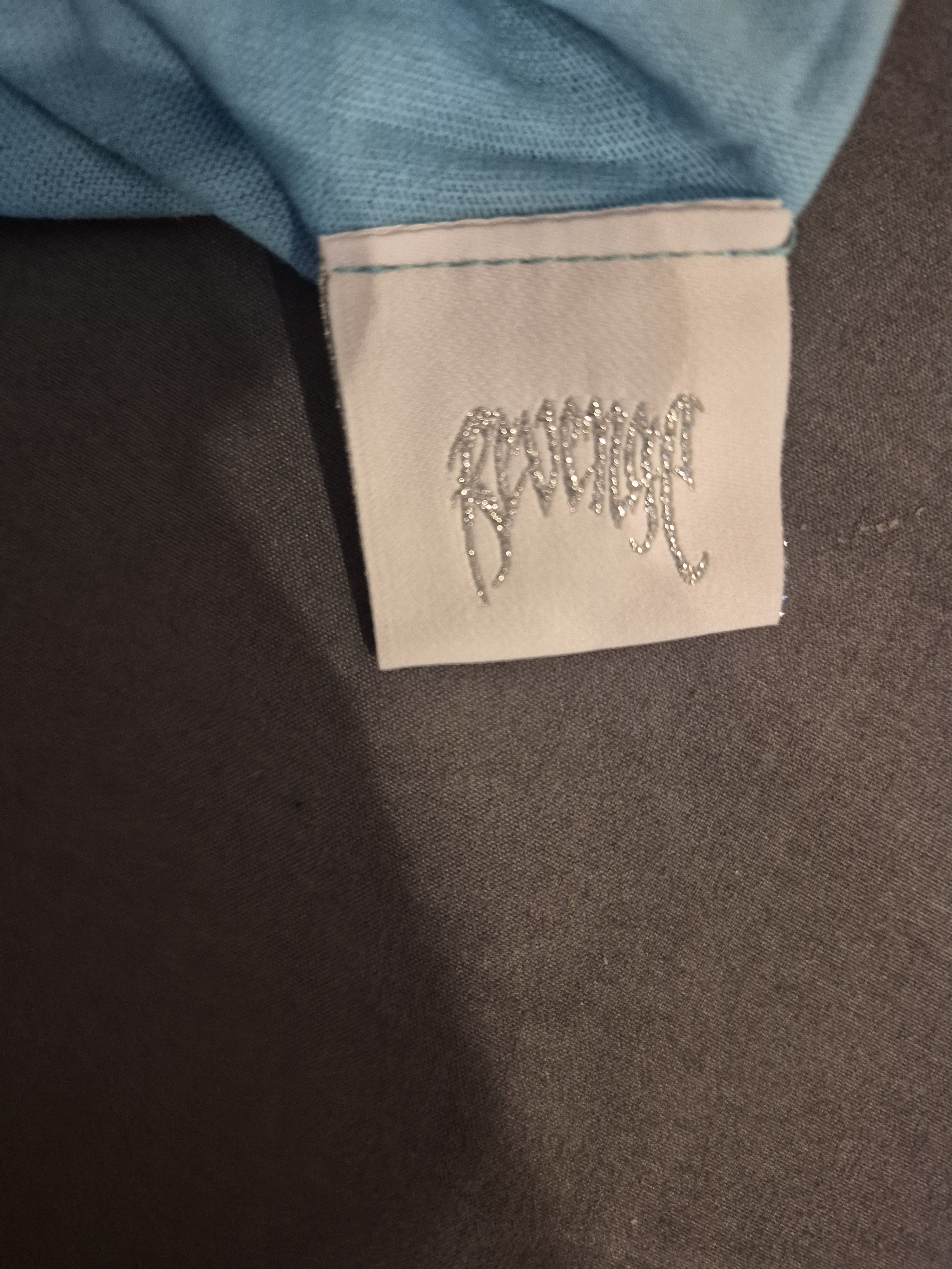 Revenge Revenge Light Blue Tee Shirt Size XL Size US XL / EU 56 / 4 - 5 Thumbnail