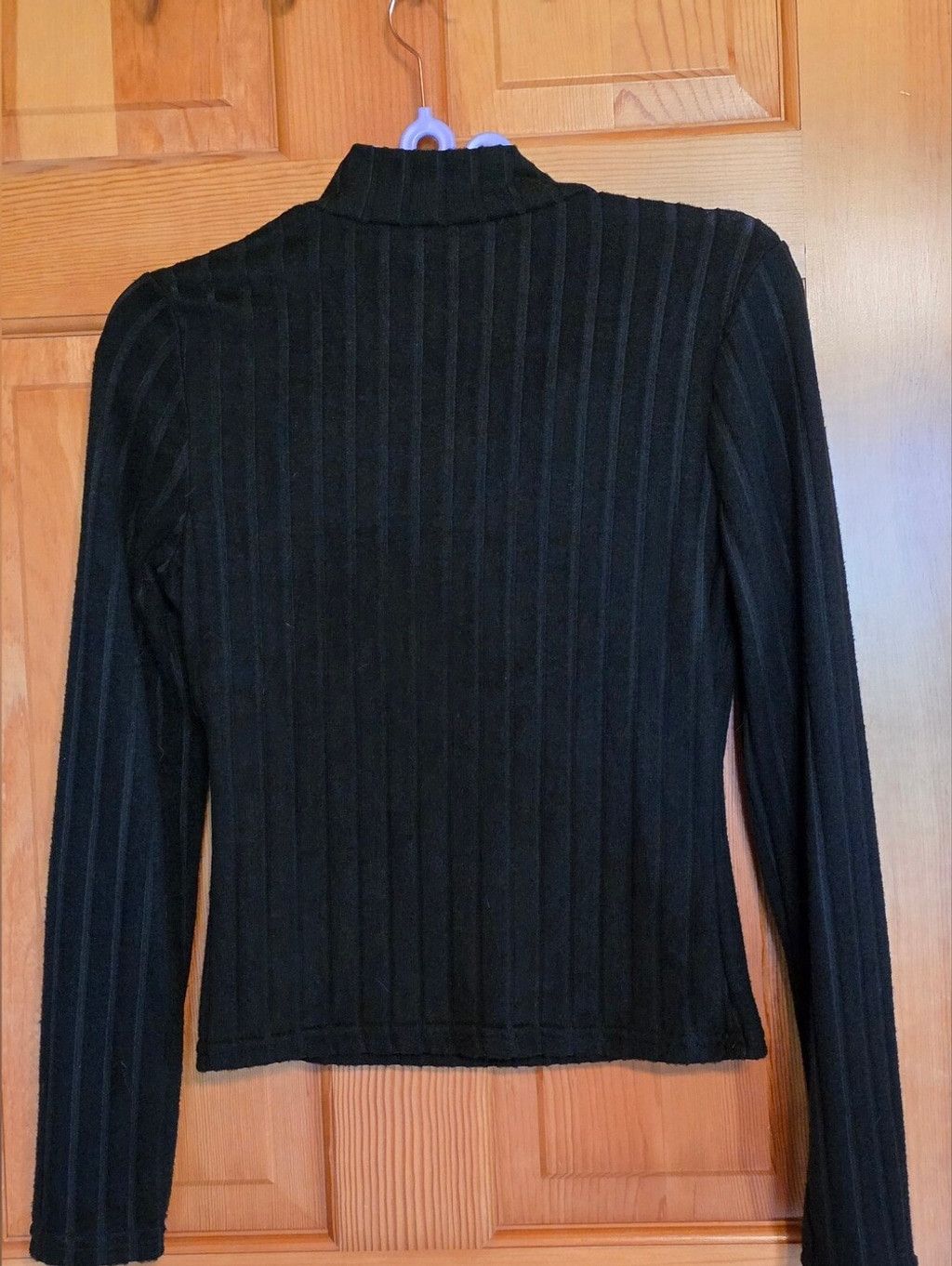 The Unbranded Brand Ribbed Zip-Neck Black Women's (S) Sweater Bundle (3) Size S / US 4 / IT 40 - 8 Thumbnail