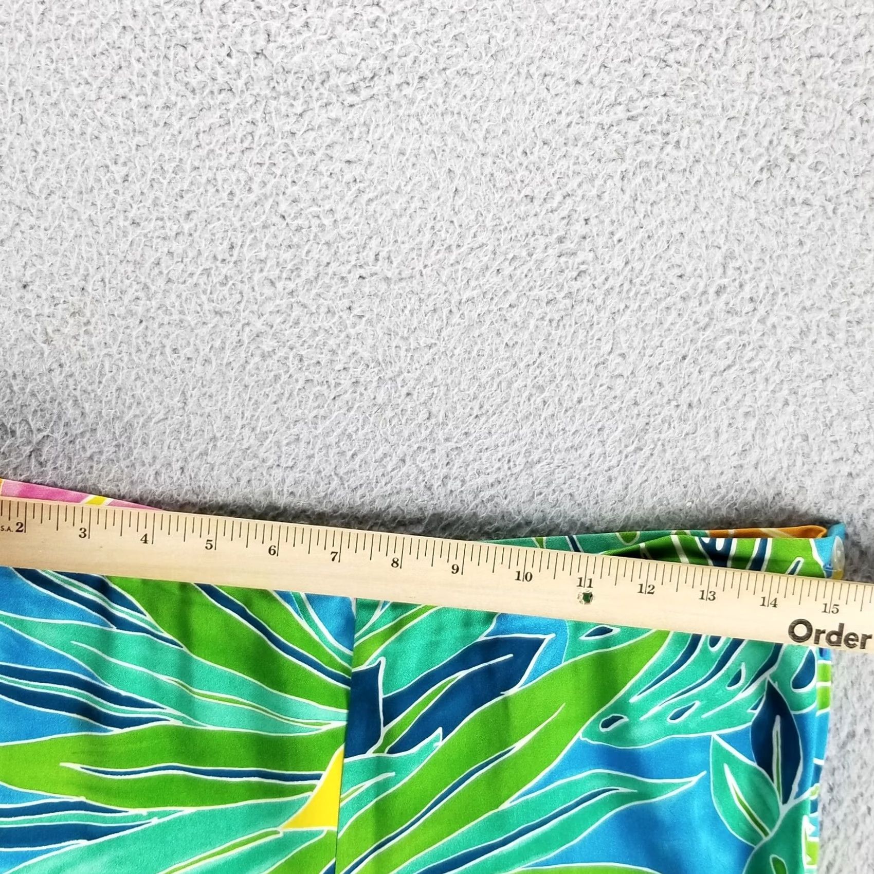 Ralph Lauren Lauren Ralph Lauren Pants Womens 8 Floral AOP Hawaii Pull On Stretch Crop 30X24 Size 30" / US 8 / IT 44 - 4 Thumbnail