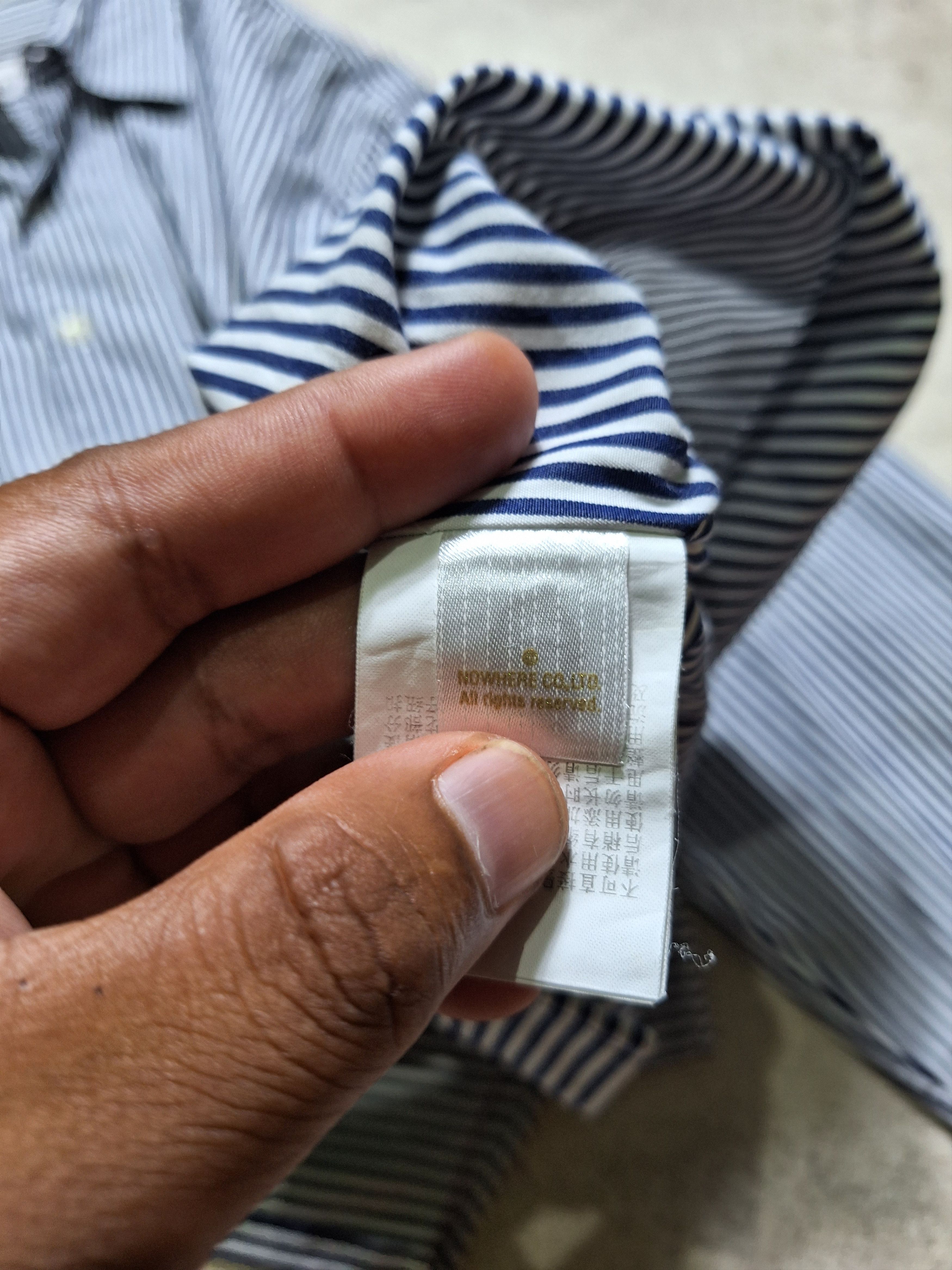 Bape B Stripe Shirt Size US M / EU 48-50 / 2 - 5 Thumbnail