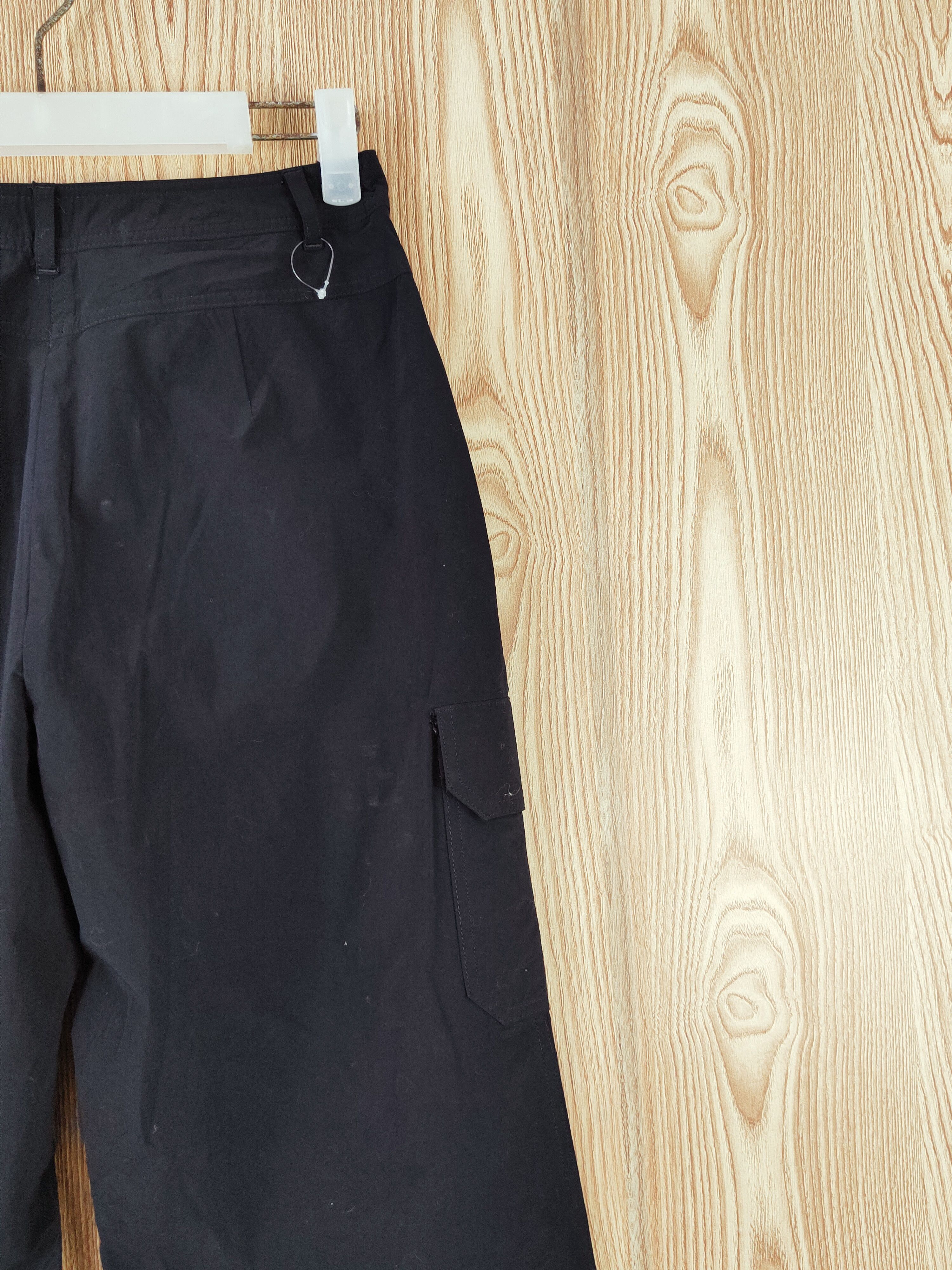 Japanese Brand Les Lalique Black Multipocket Tactical Cargo Pants #W900 Size 26" / US 2 / IT 38 - 10 Thumbnail