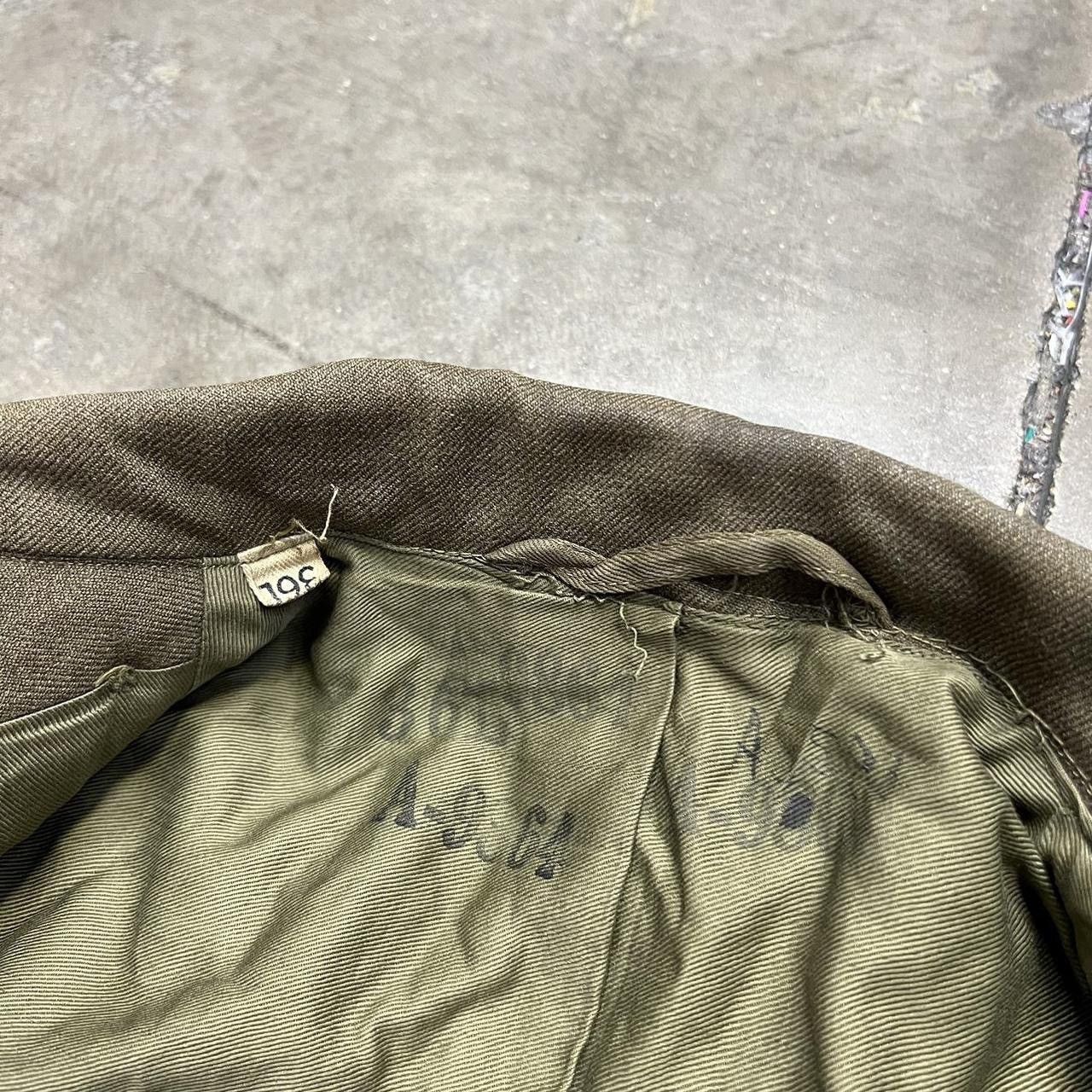 Vintage Vintage Eisenhower Ike Jacket WWII Cropped Military Wool USA Size US XS / EU 42 / 0 - 7 Thumbnail