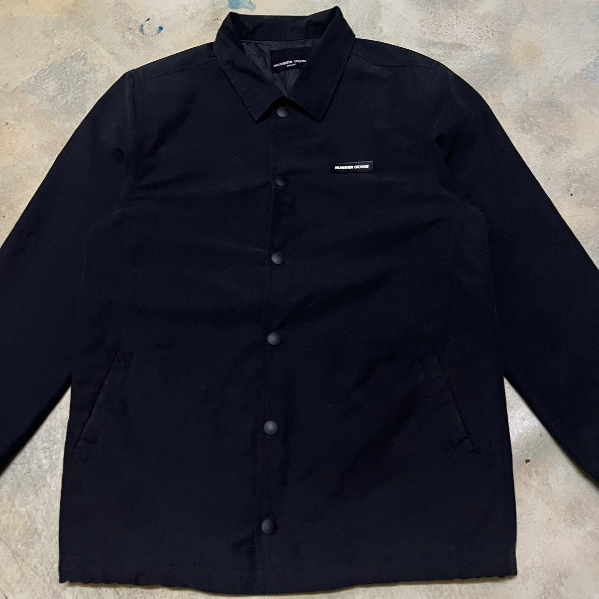 Number (N)ine Number Nine Big Logo Coach Jacket Size US S / EU 44-46 / 1 - 8 Thumbnail