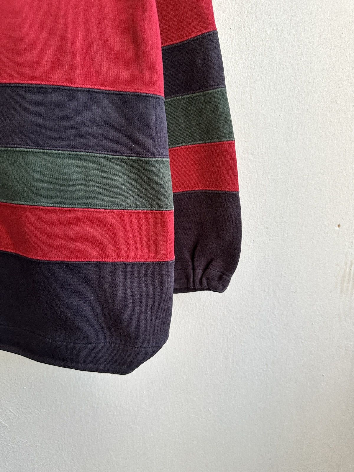 Burberry vintage 90s BURBERRY stripe stripes sweatshirts crewneck Size US M / EU 48-50 / 2 - 6 Thumbnail