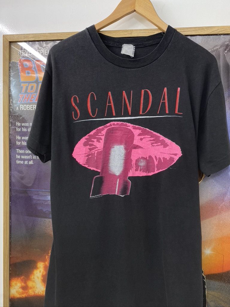 Vintage 1989 Scandal by Palace Pictures Original 80s Movie Promo Tee Size US L / EU 52-54 / 3 - 5 Thumbnail