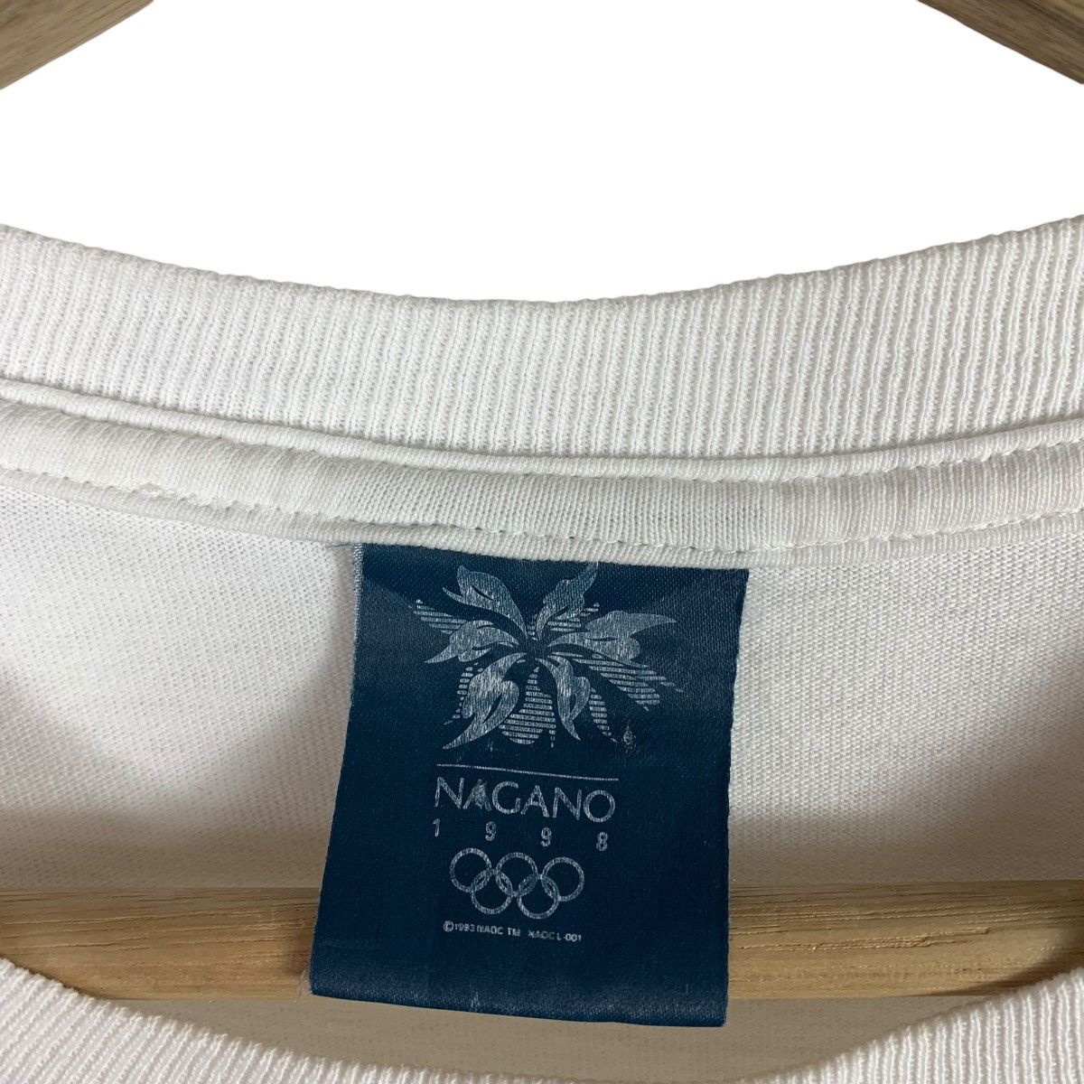 USA Olympics × Vintage Vintage OLYMPICS winter games nagano printed logo tee Size US L / EU 52-54 / 3 - 3 Thumbnail