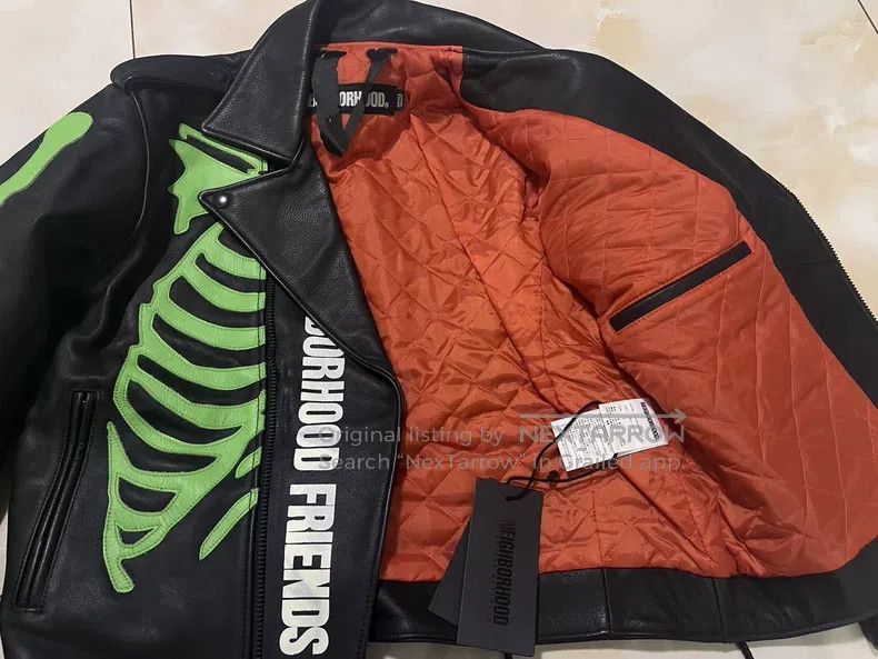 Neighborhood Neighborhood Insulated Thick Cowhide Leather Material Bike Size US S / EU 44-46 / 1 - 6 Thumbnail
