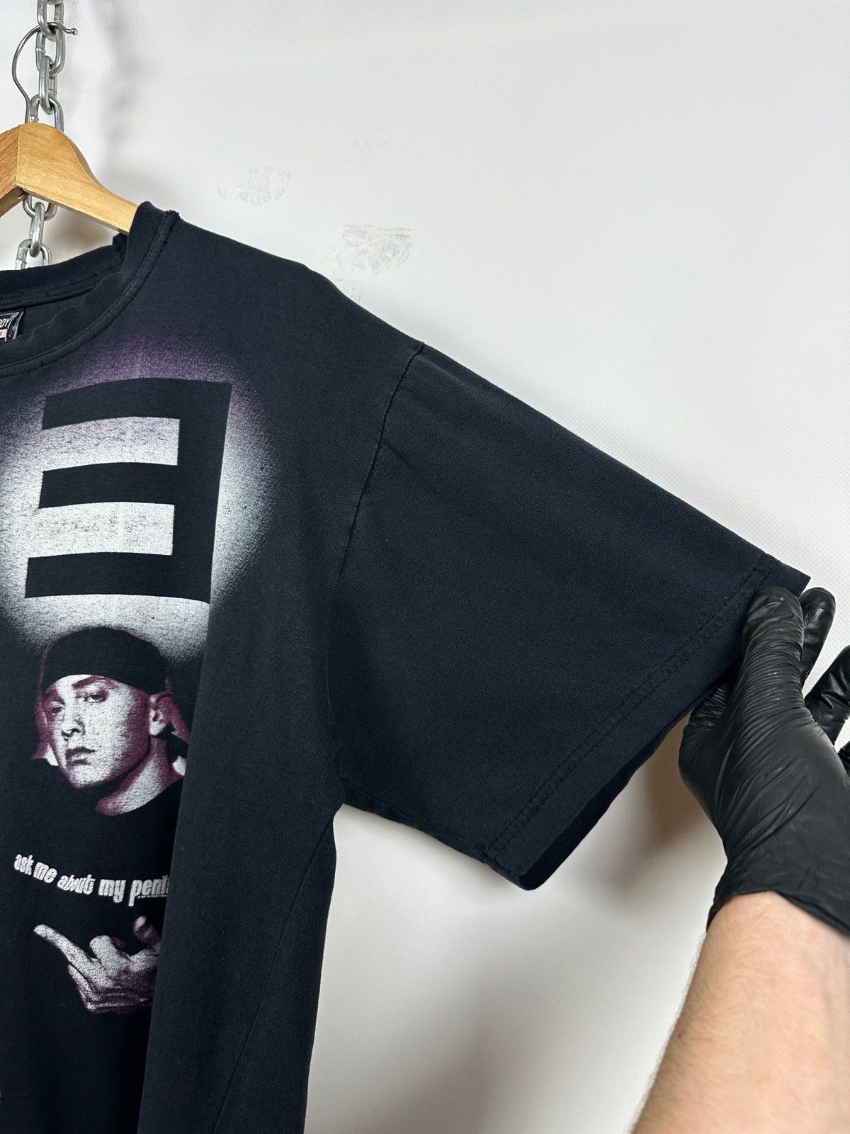 Eminem Vintage Eminem Ask Me About My Penis T-Shirt Size US L / EU 52-54 / 3 - 9 Thumbnail