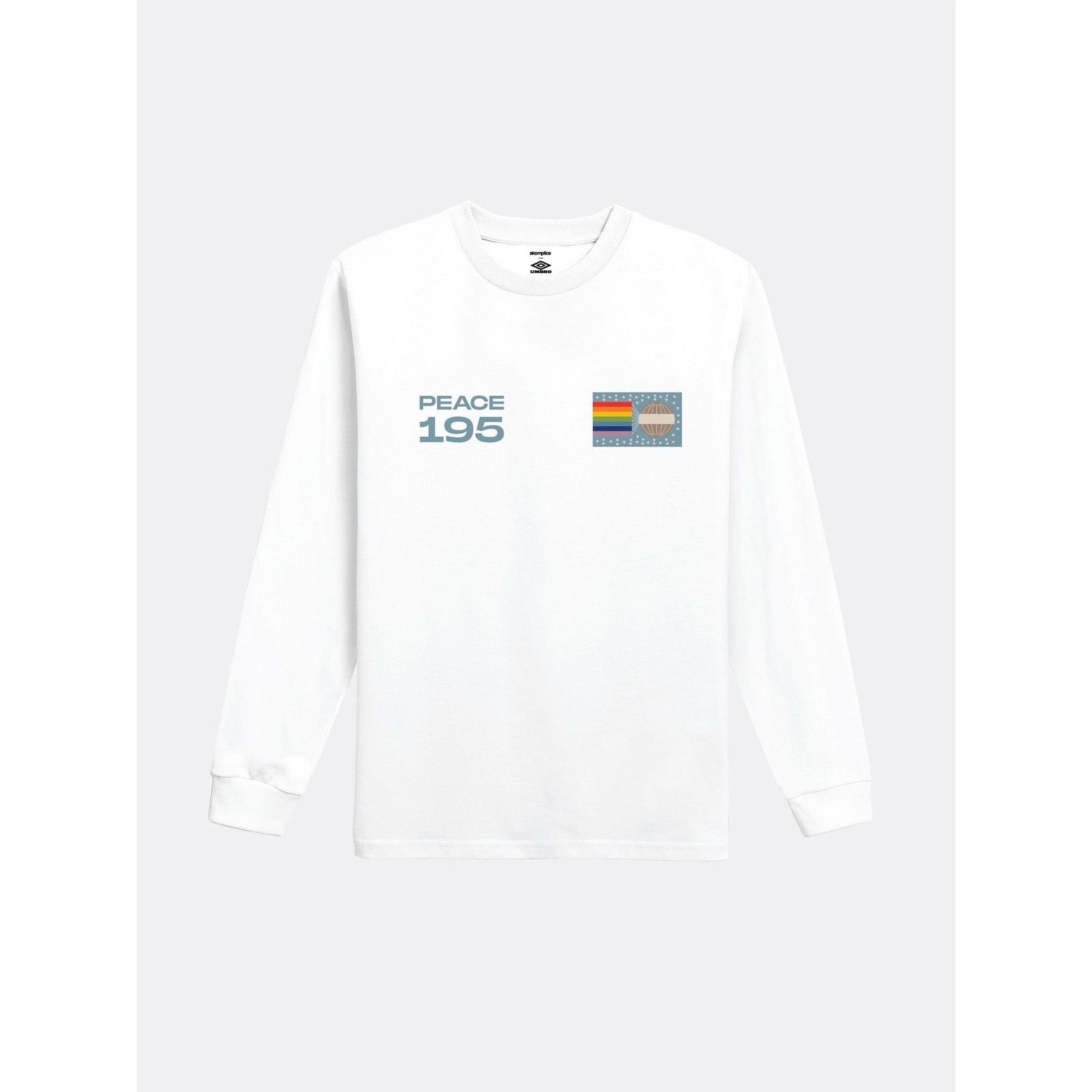 Akomplice New - S - AK + Umbro - 195 LS Tee - White Size US S / EU 44-46 / 1 - 1 Thumbnail