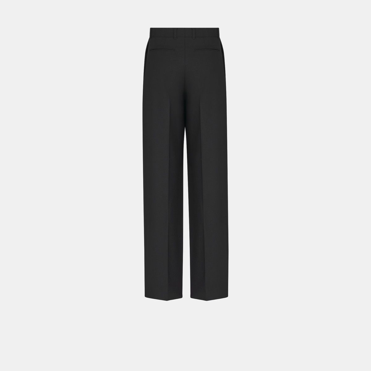 Dior o1bcso1str0226 Tailored Wide-Leg Pants in Black Size US 30 / EU 46 - 2 Thumbnail