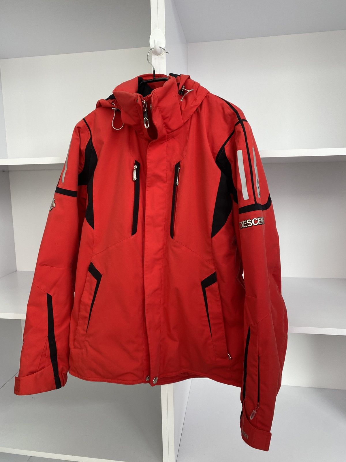 Descente Vintage Descente Ski Red Jacket Size US XL / EU 56 / 4 - 4 Thumbnail