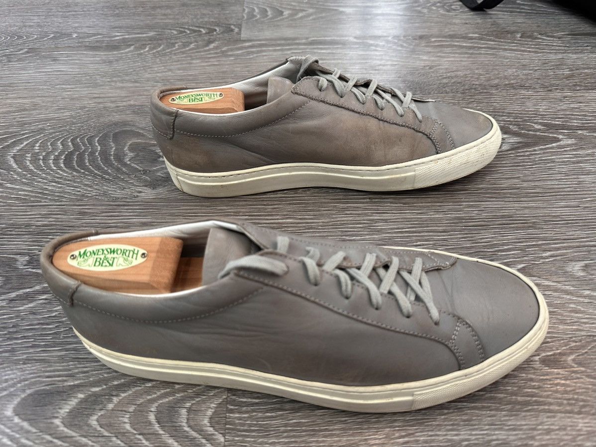 Common Projects Common Projects Leather Achilles Low Grey 42 Size US 9 / EU 42 - 3 Thumbnail