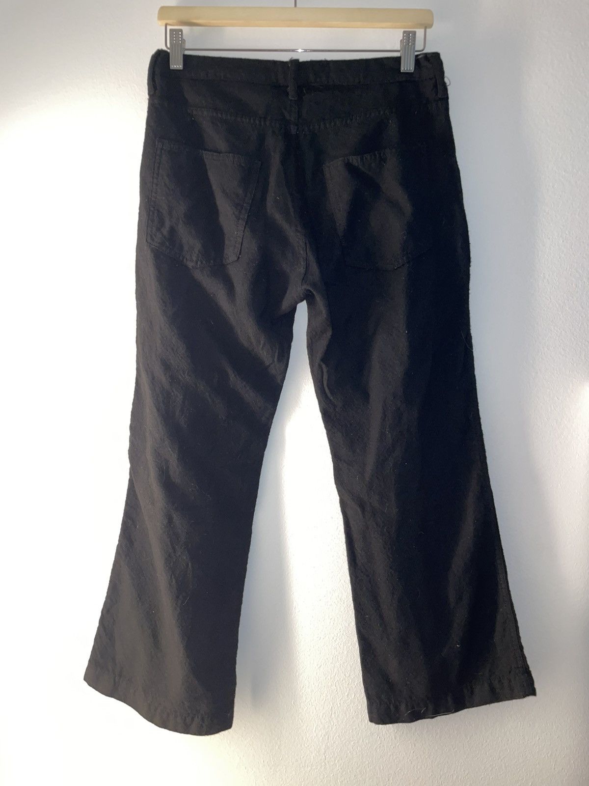 Comme des Garcons Comme des Garçons tricot AD2006 flared cropped wool pants Size US 32 / EU 48 - 2 Thumbnail