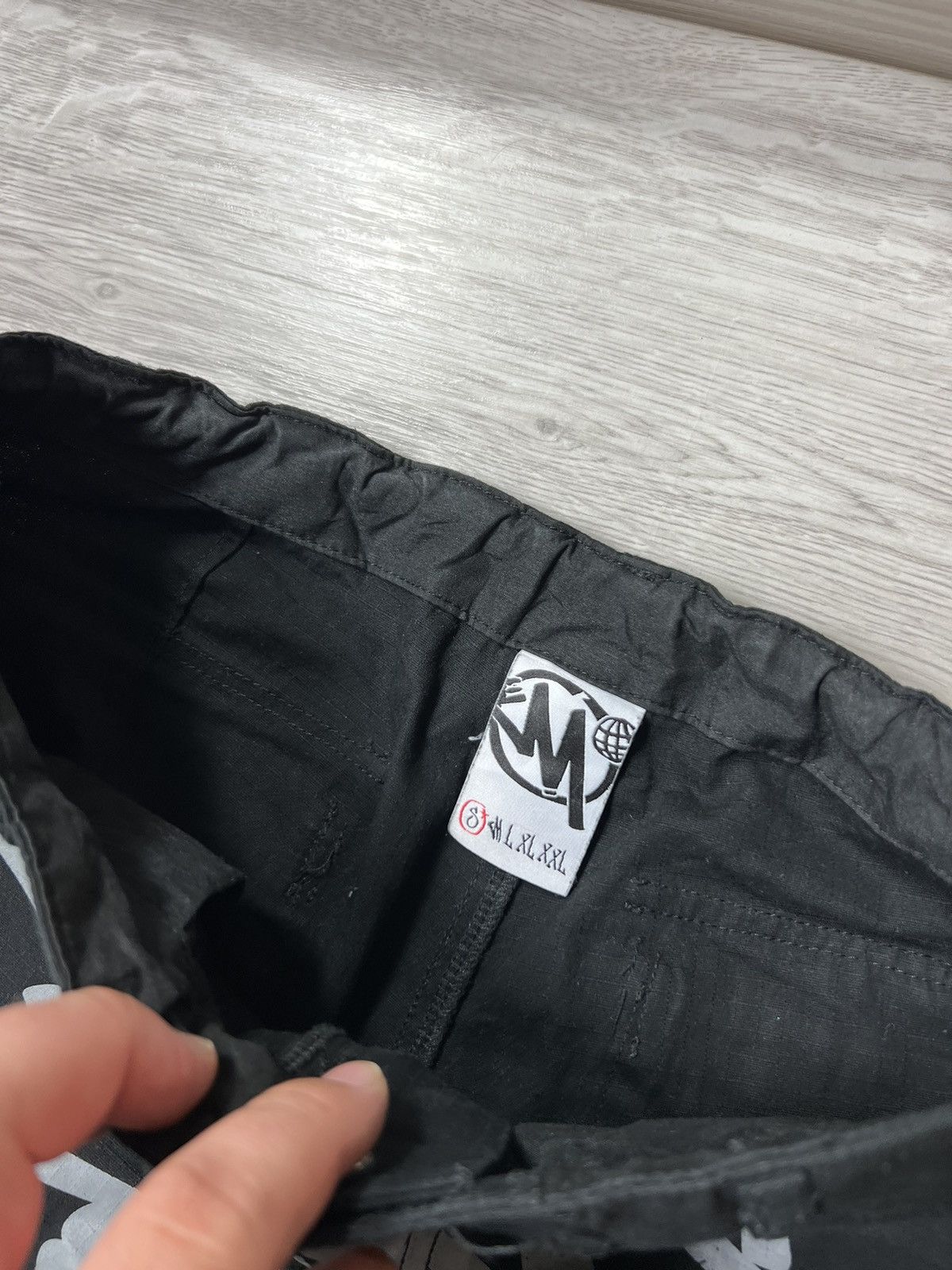 Other Rare Minus Two Cargo Parachute Pants Big Logo Size S Size US 31 - 17 Thumbnail