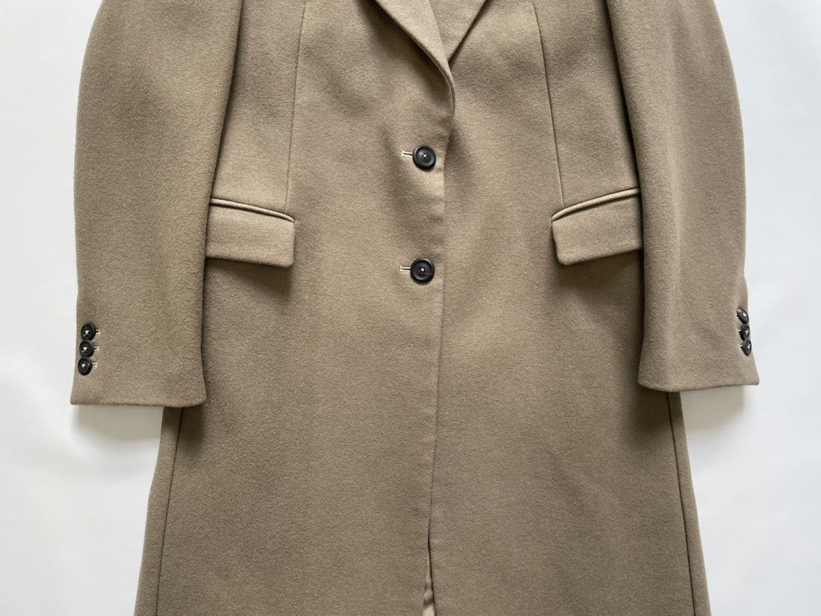 Our Legacy Peafowl Tan ‘Manta’ Wool Overcoat Size S / US 4 / IT 40 - 8 Thumbnail