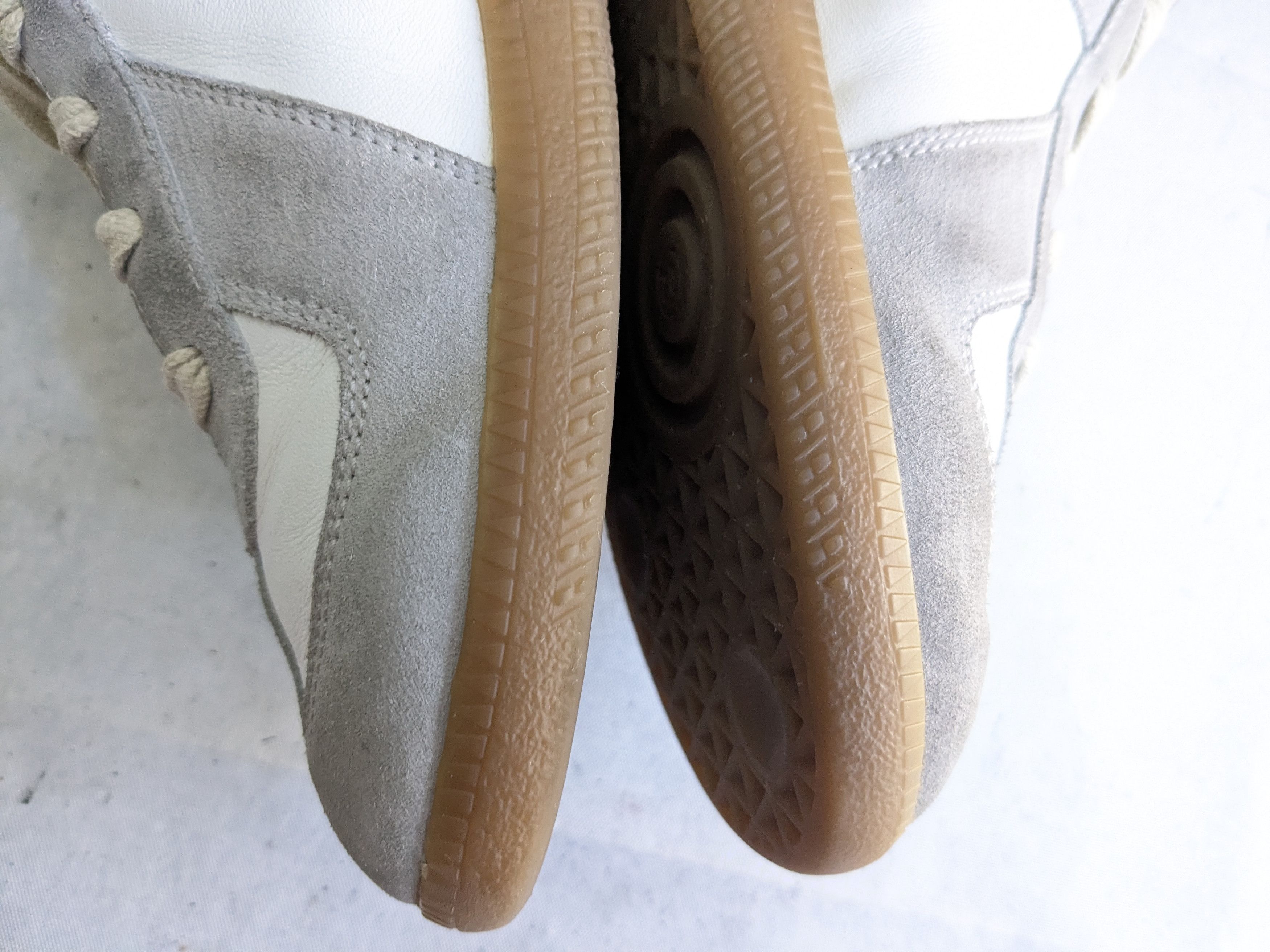Maison Margiela Maison Margiela Replica GAT White Gray 8 41 Low Tops Gum Size US 8 / EU 41 - 13 Thumbnail