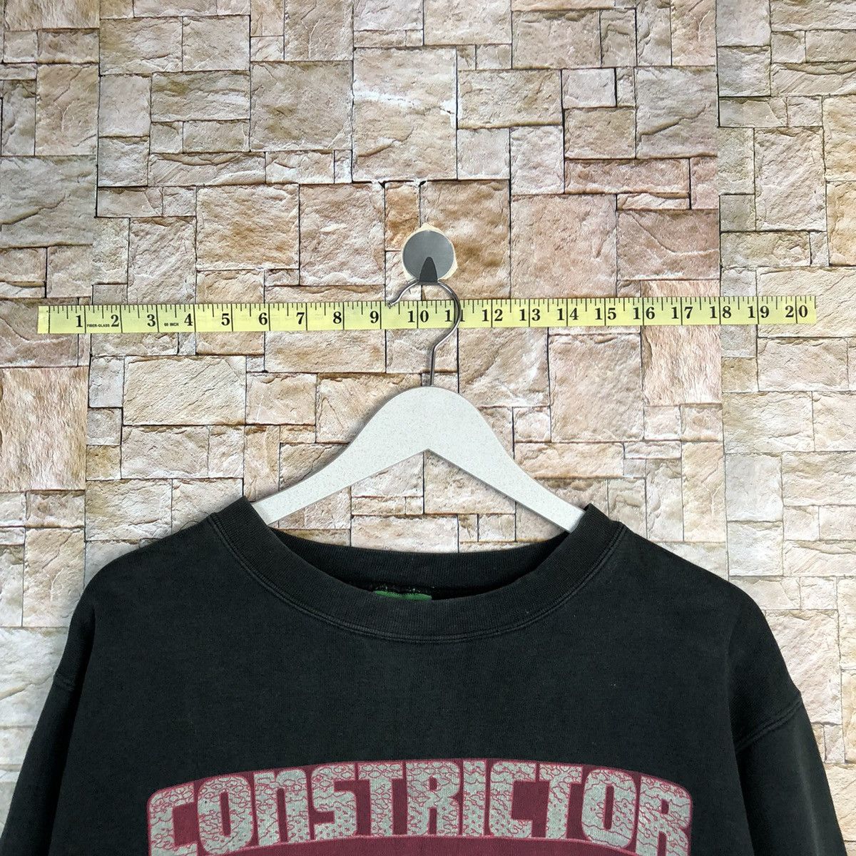 Japanese Brand Constrictor Dark Blue Sweatshirt #A307 Size US M / EU 48-50 / 2 - 4 Thumbnail