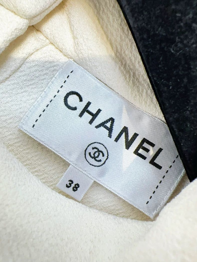 Chanel Chanel 22C Silk Long Sleeve Blouse Size M / US 6-8 / IT 42-44 - 6 Thumbnail