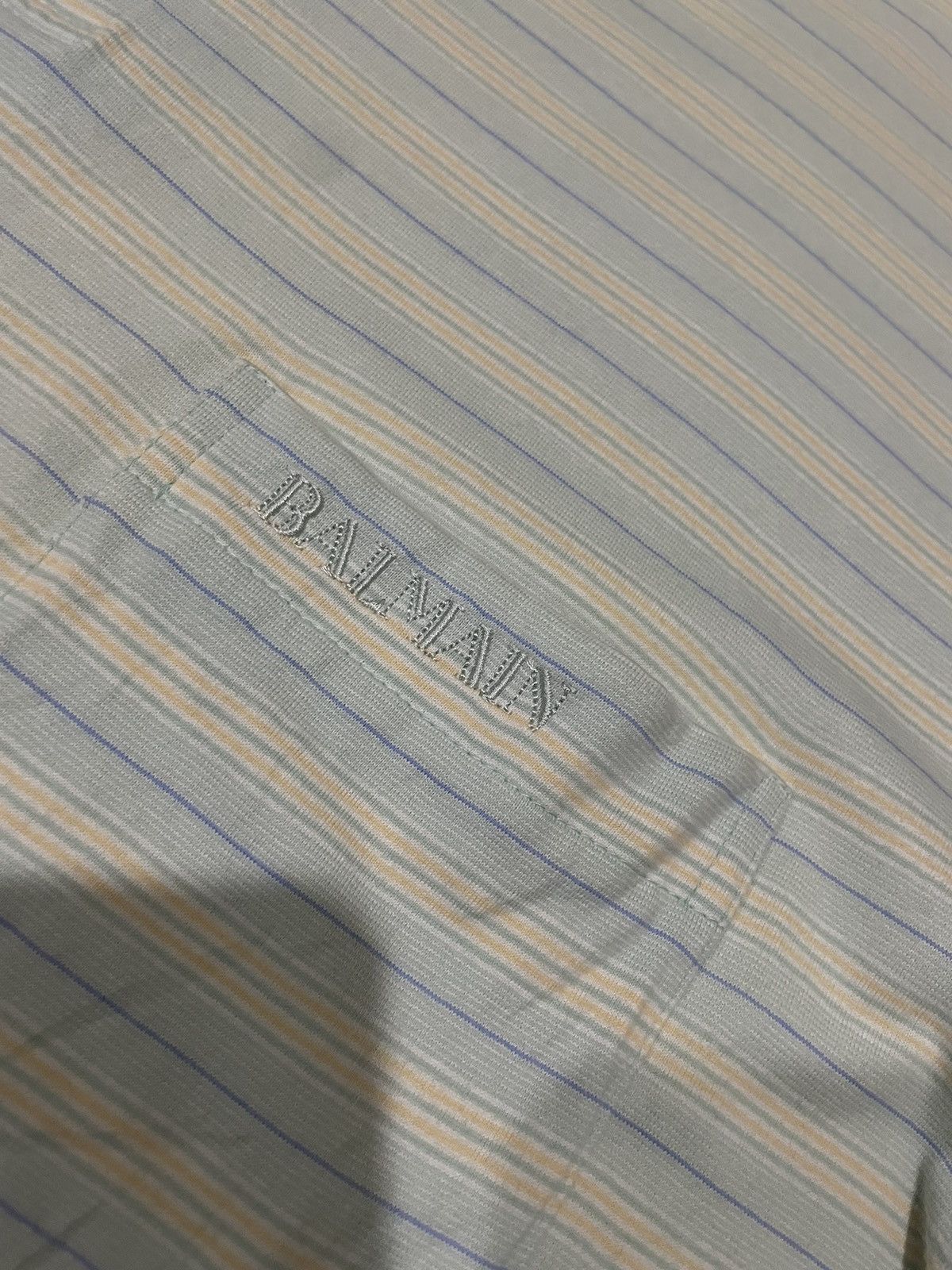 Balmain Balmain Classic Striped Shirts Size US M / EU 48-50 / 2 - 11 Thumbnail