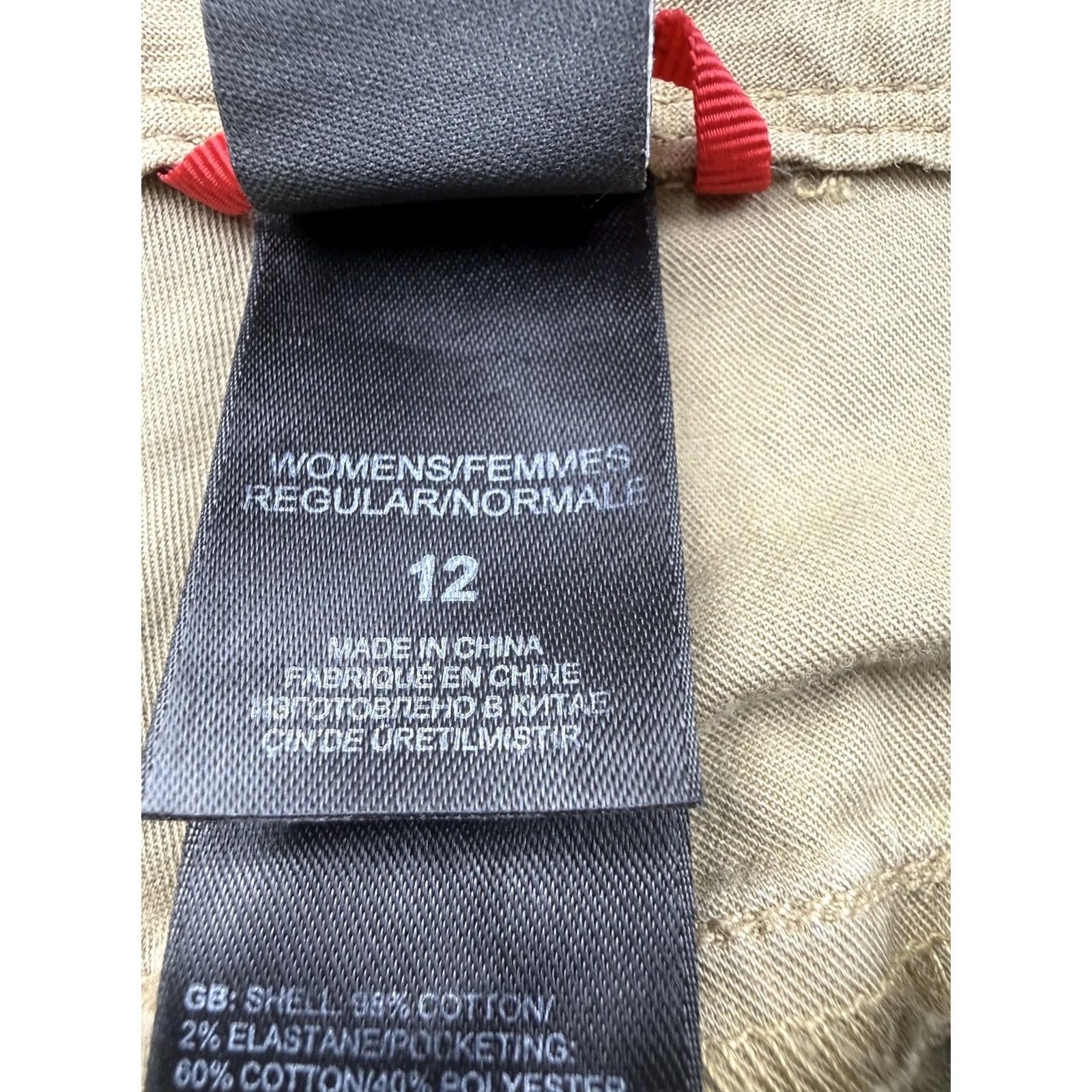 The North Face The North Face Pants Beige Twill Convertible Adjustable Waist Womens 12 Khakis Regular Stretch Pockets 31in Inseam Casual Travel Mens? Womens Size 34" / US 12 / IT 48 - 3 Thumbnail