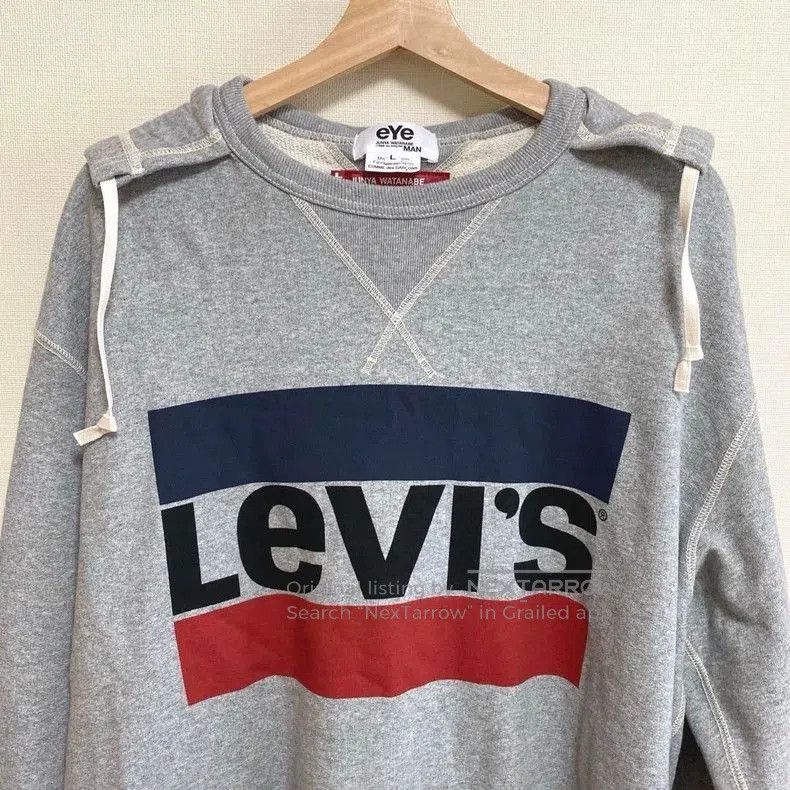 Junya Watanabe JUNYA WATANABE COMME Levi's Sweatshirt. Size US L / EU 52-54 / 3 - 2 Thumbnail