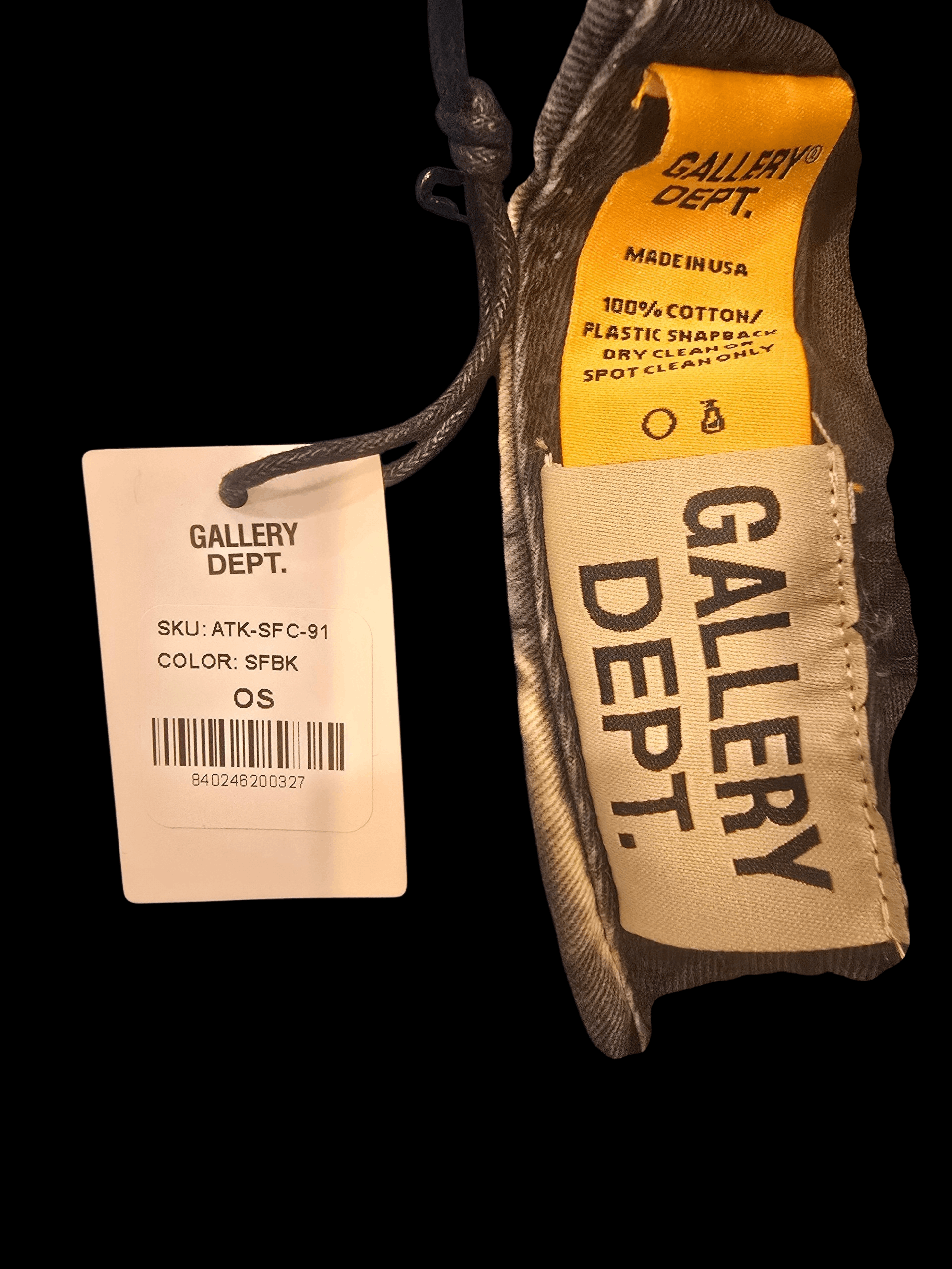 Gallery Dept. Gallery Dept Art That Kills Hat Size ONE SIZE - 3 Thumbnail
