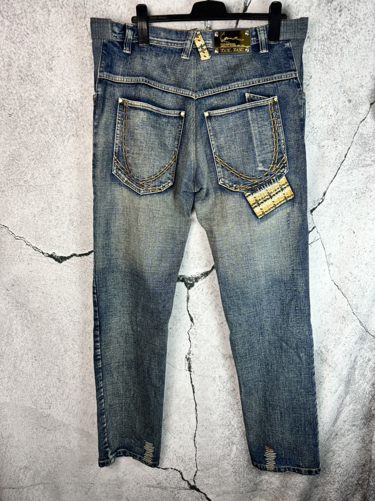 Vintage Vintage 38/34 Crazy Karl Kani Baggy Jeans Size US 38 / EU 54 - 2 Thumbnail