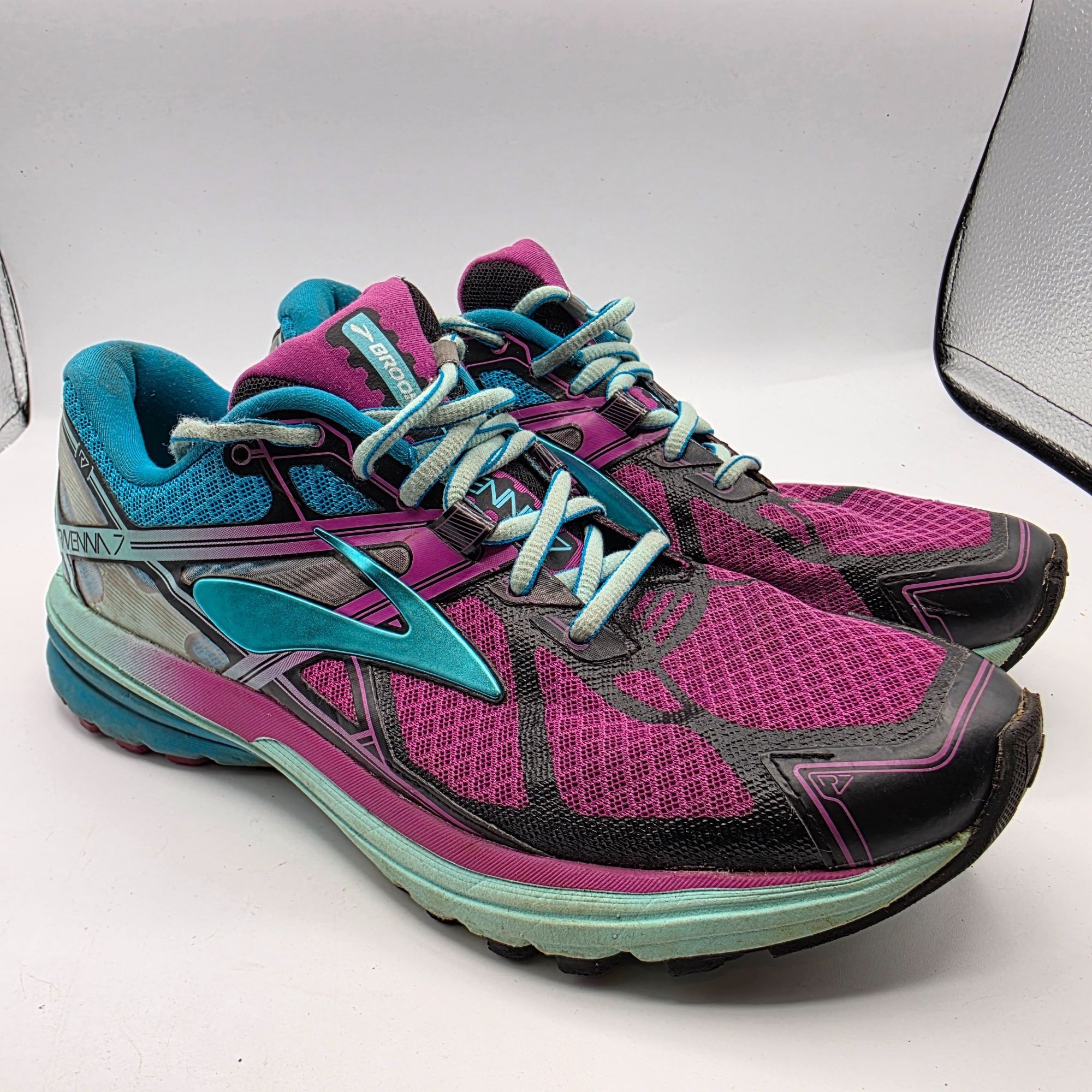 Brooks Brooks Ravenna 7 Womens 8.5 Purplel Running Shoes Lightweigh Size US 8.5 / IT 38.5 - 1 Thumbnail