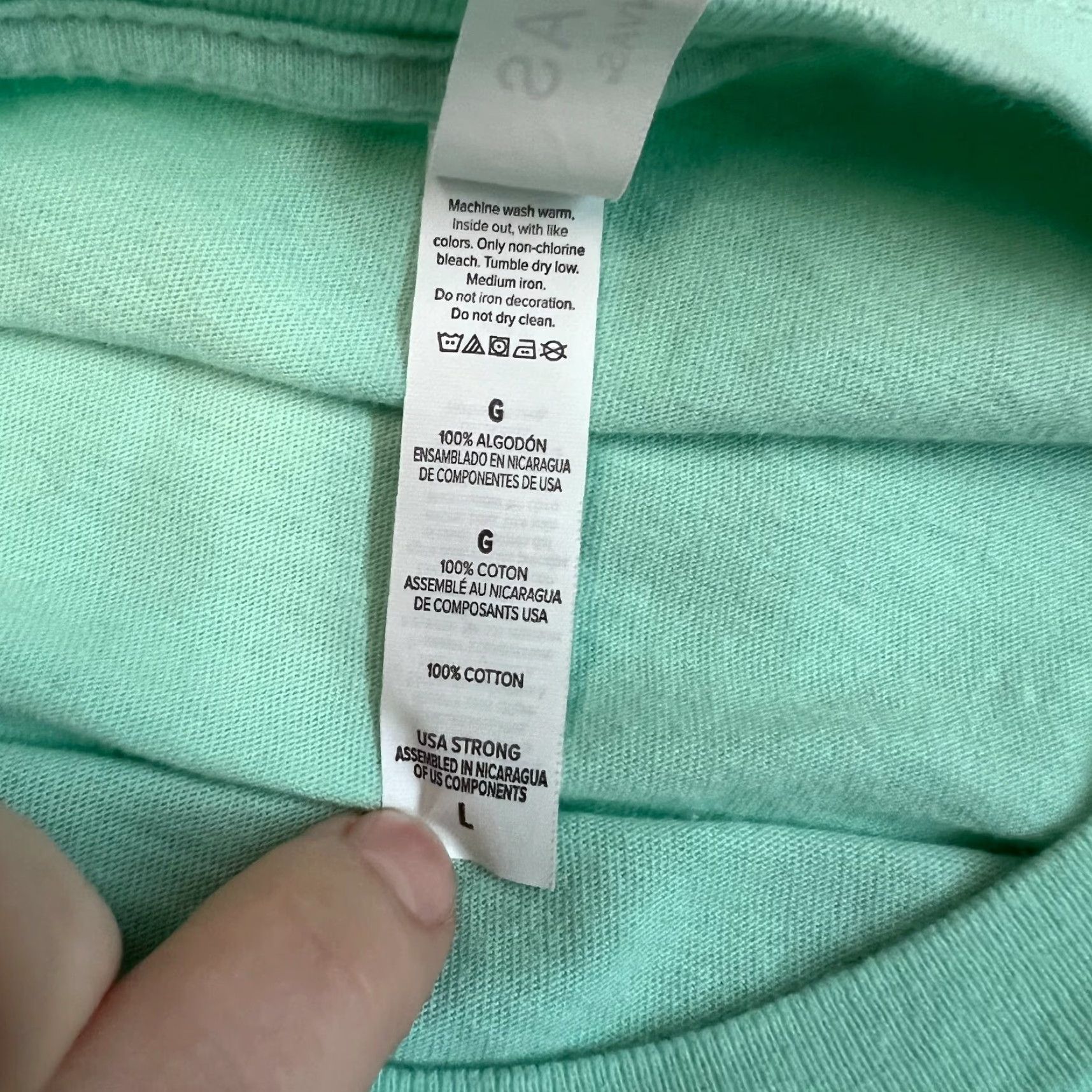 Vintage Bella + Canvas Mens Get In Trouble Good Trouble John Lewis Green T Shirt Size L Size US L / EU 52-54 / 3 - 4 Thumbnail
