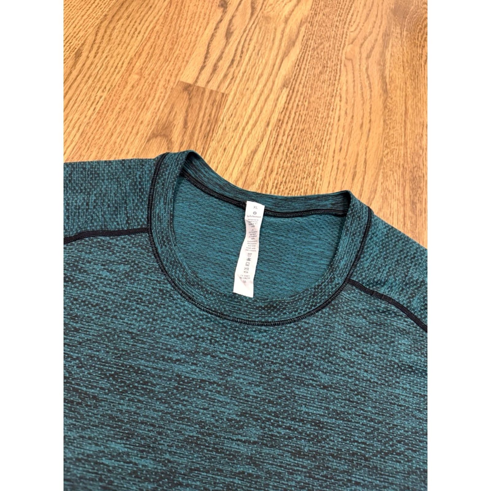 Lululemon Lululemon Metal Vent Tech Shirt Men's Size XL Teal Blue Green Short Sleeve T Size US XL / EU 56 / 4 - 2 Thumbnail