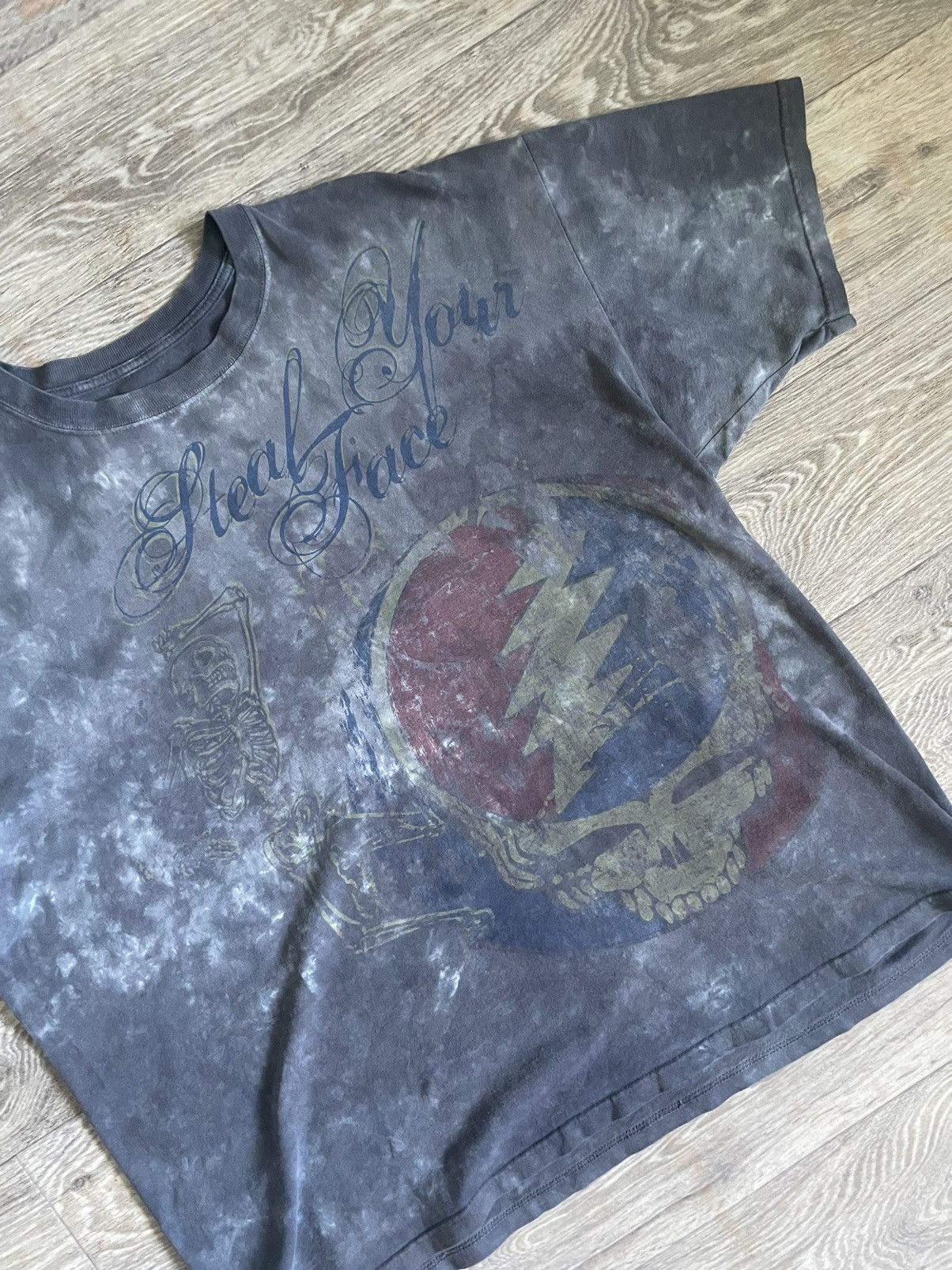 Liquid Blue Vintage 2000s Grateful Dead Liquid Blue Tie Dye T-shirt Size US XXL / EU 58 / 5 - 4 Thumbnail