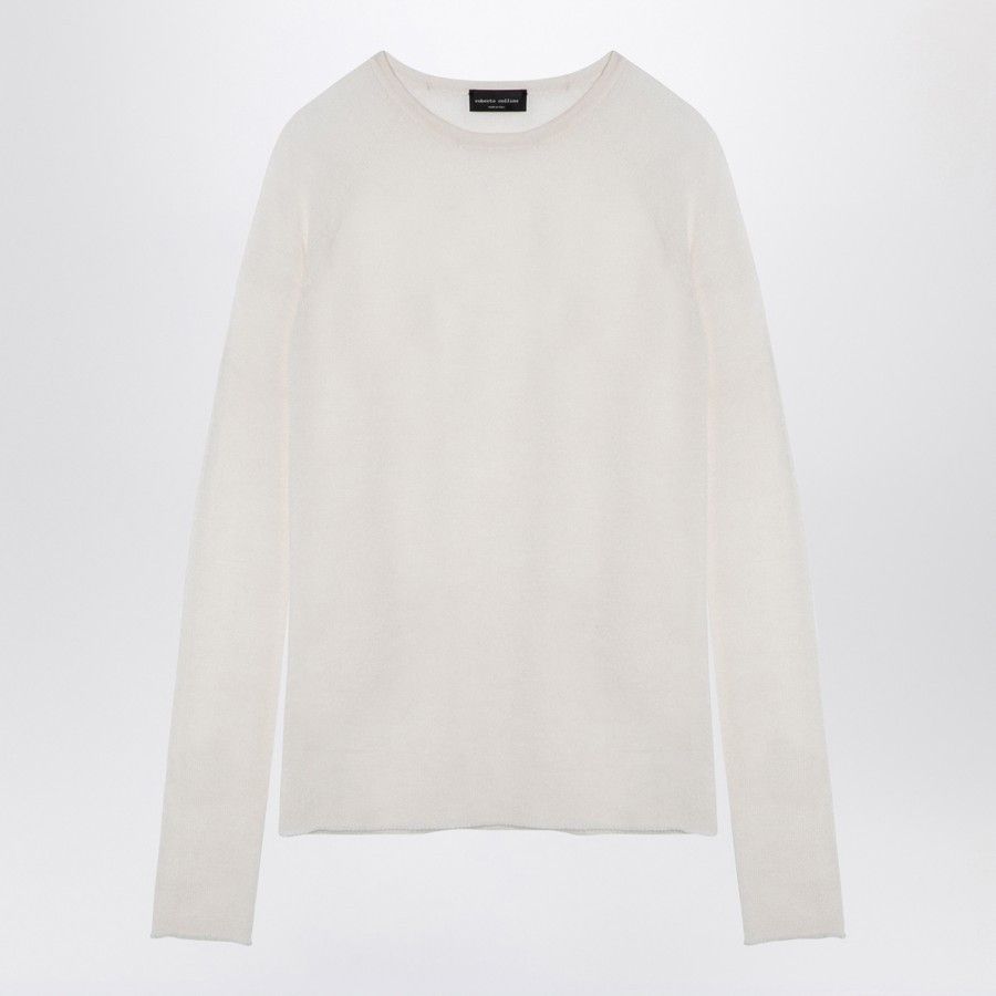 Roberto Cavalli o1d2blof0924 Jumper in White Size S / US 4 / IT 40 - 1 Thumbnail