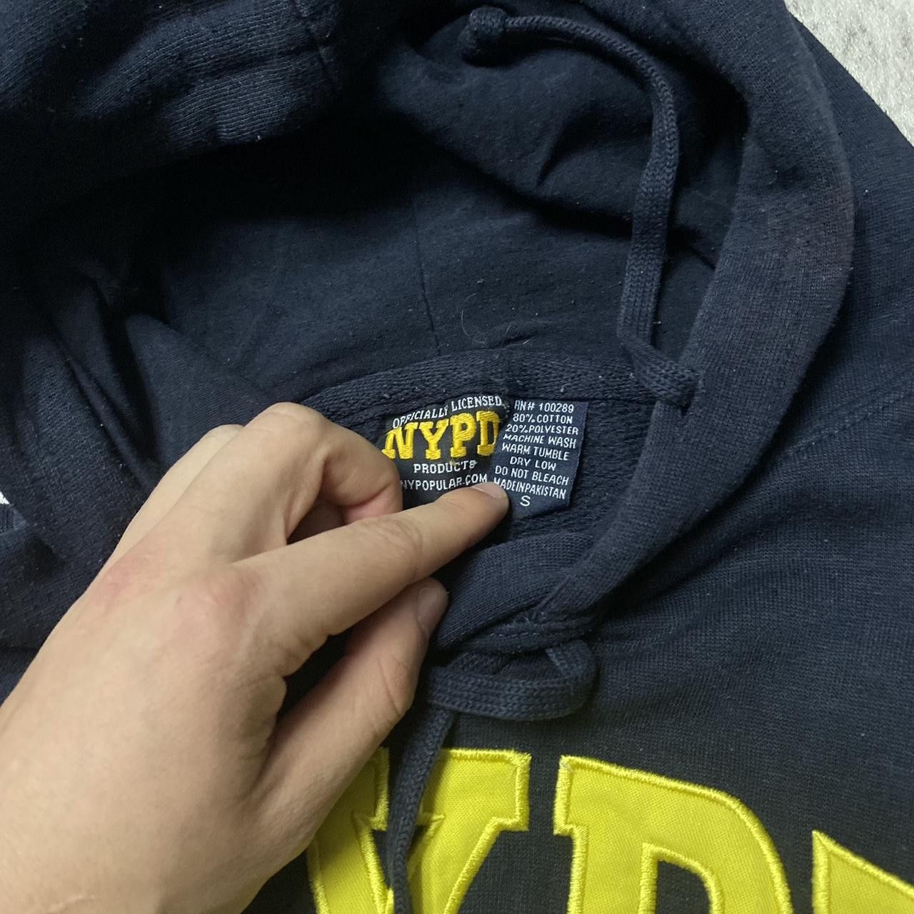 Other Black and yellow New York Police Department hoodie #NYPD Size US S / EU 44-46 / 1 - 3 Thumbnail