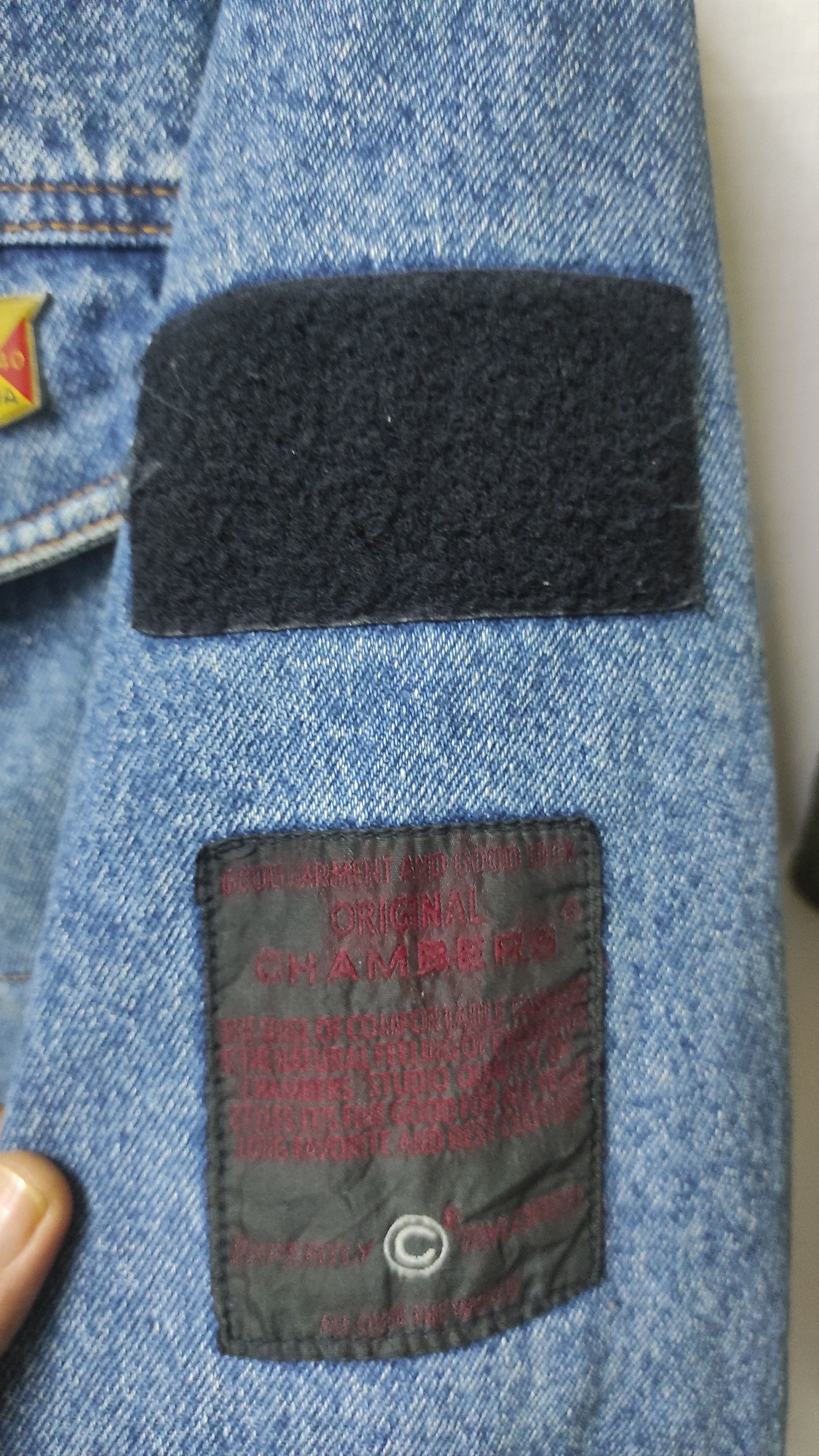 Vintage Vintage chambers denim jacket Size US M / EU 48-50 / 2 - 8 Thumbnail