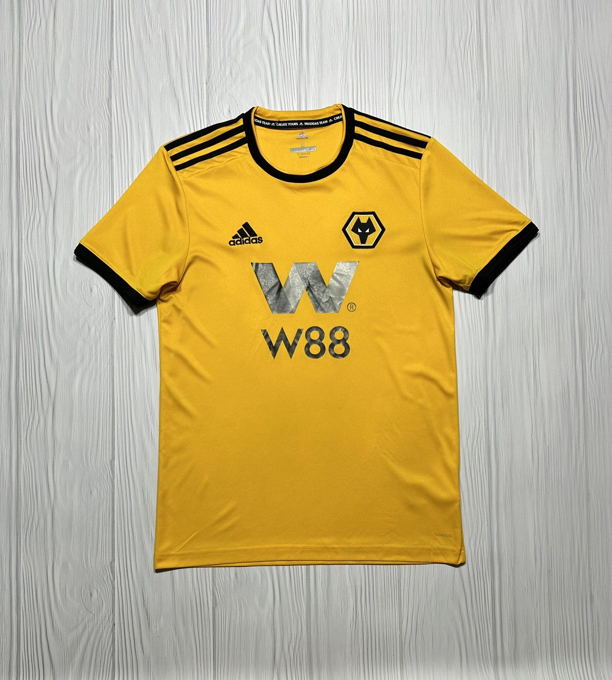 Adidas Wolverhampton 2018/19 Adidas Soccer Jersey Size S Size US S / EU 44-46 / 1 - 1 Thumbnail