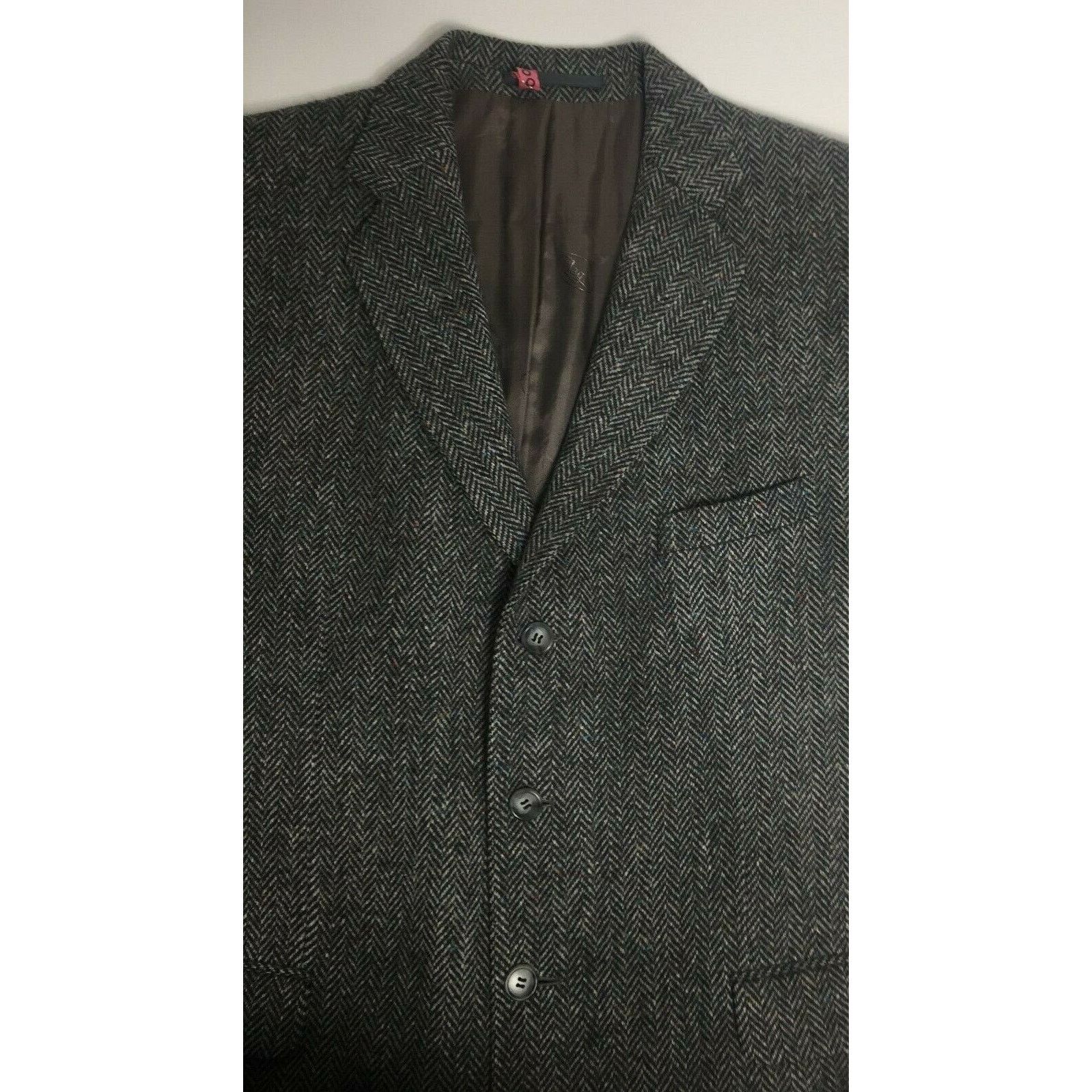 Magee Magee Mens Donegal Tweed Wool Blazer Coat Suit Jacket Sz 41R Size US XS / EU 42 / 0 - 9 Thumbnail