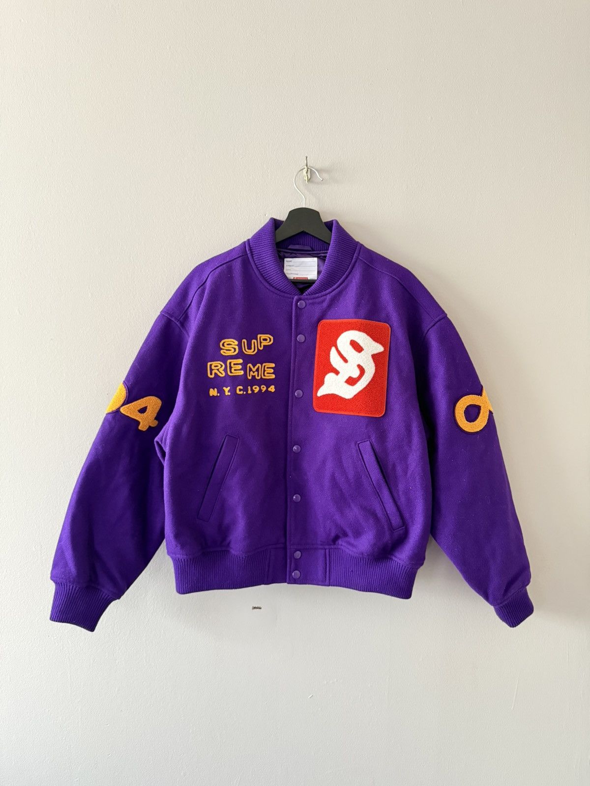 Supreme Tourist Varsity Jacket | Grailed
