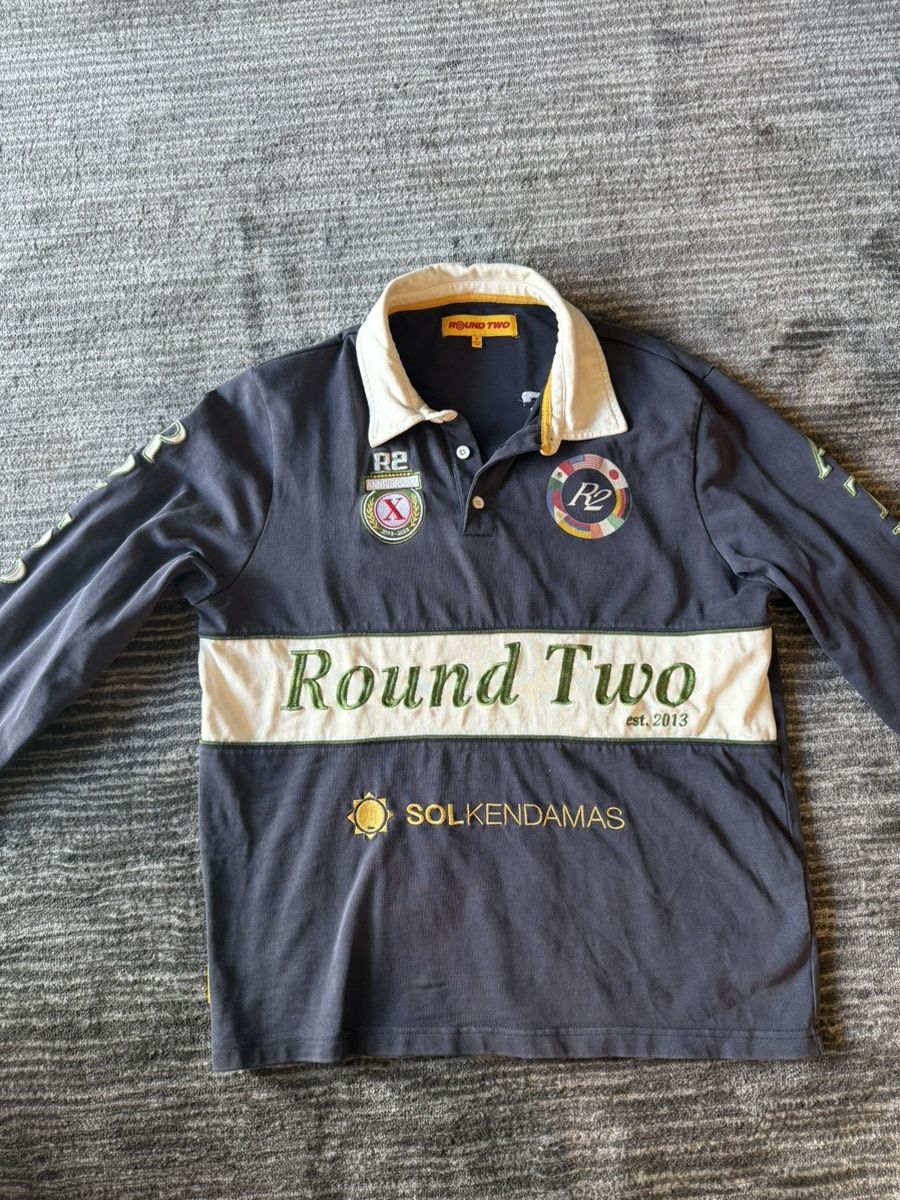 Round Two Round Two Embroidered Rugby Shirt Size US S / EU 44-46 / 1 - 1 Thumbnail