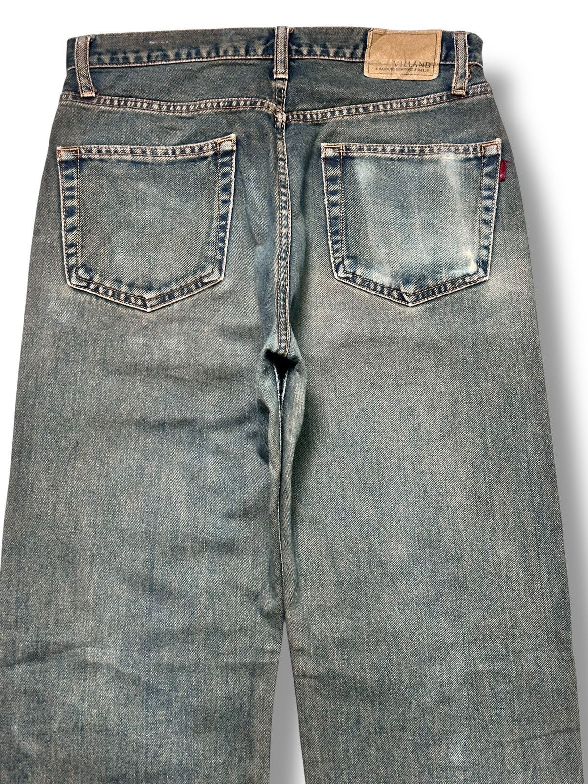 Japanese Brand Villand Vintage Single R Straight Loose Style and Faded Wash Size US 30 / EU 46 - 5 Thumbnail