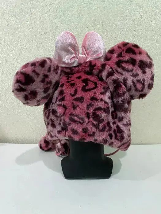 Cartoon Network × Disney Disney Leopard Bunny Horn Fleece Earflap Beanie Hat Size ONE SIZE - 4 Thumbnail
