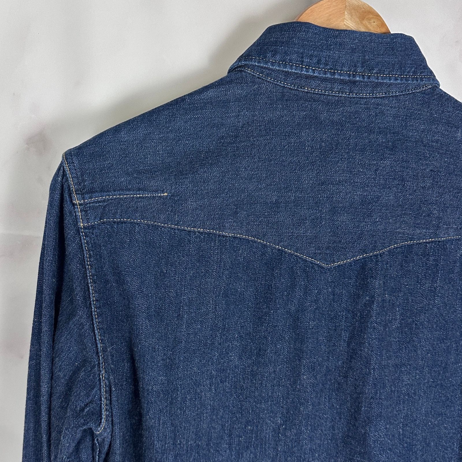 Number (N)ine A/W07 Denim Western Shirt Size US M / EU 48-50 / 2 - 7 Thumbnail