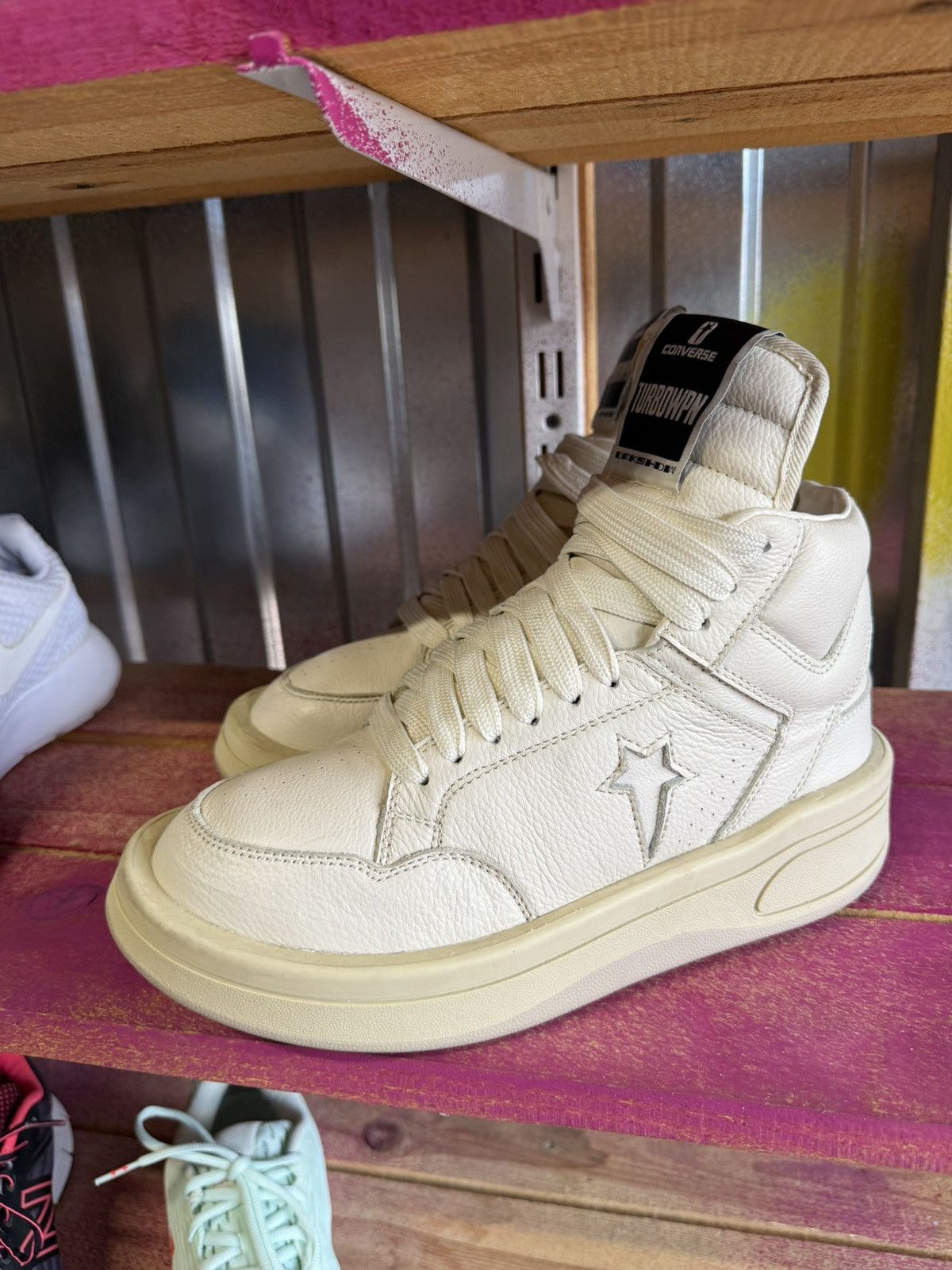 Converse × Rick Owens Drkshdw Rick’s Owens Drkshdw Converse Hi top sneaker Size US 7.5 / EU 40-41 - 4 Thumbnail