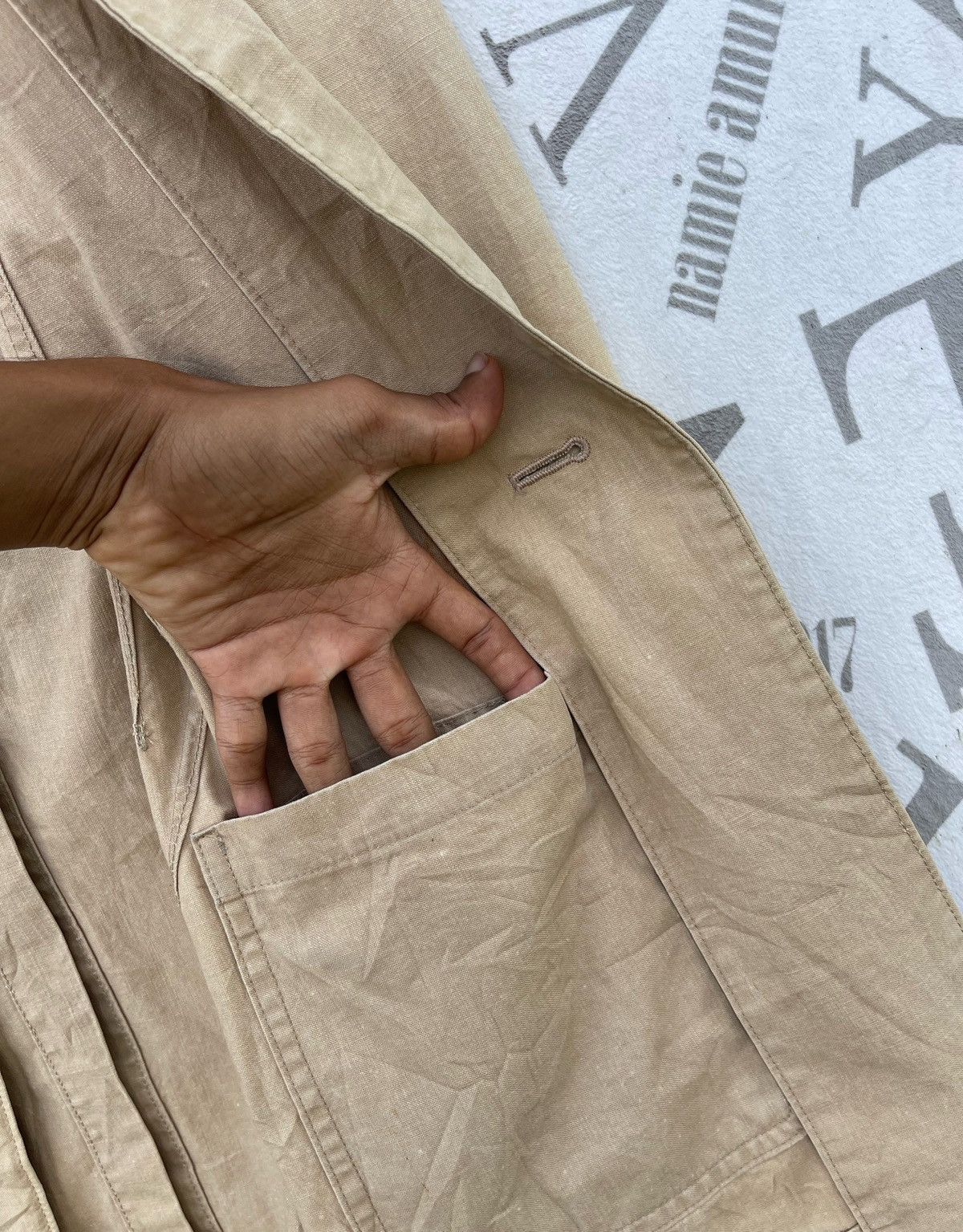 Yohji Yamamoto 🔥Vintage Yohji Yamamoto Y's Cotton Button Jacket Size US S / EU 44-46 / 1 - 21 Thumbnail