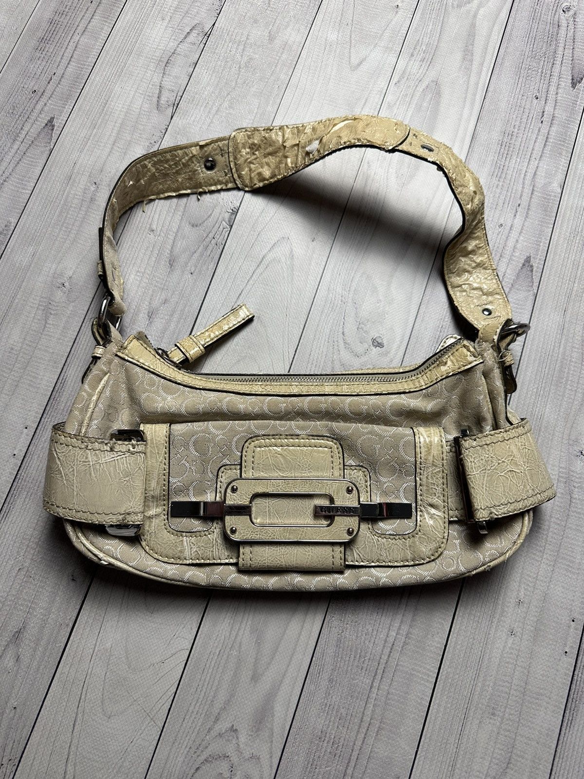 Guess × Vintage Vintage Guess bag women’s rare Y2K avant-garde Size ONE SIZE - 1 Thumbnail