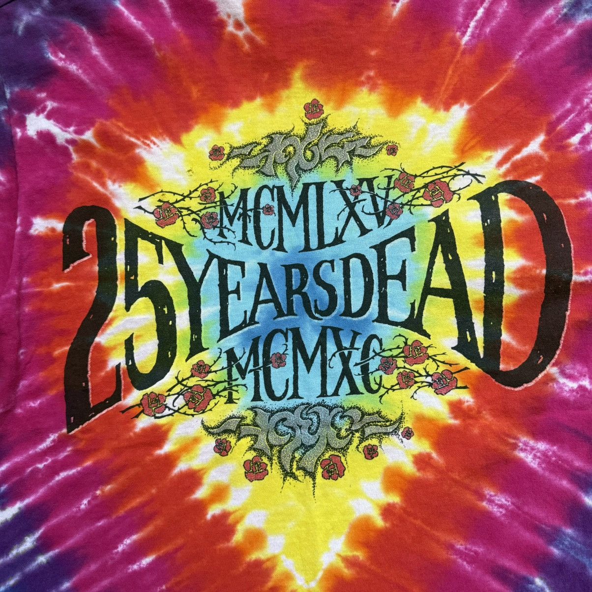 Fruit Of The Loom Vintage Grateful Dead Space Your Face T-Shirt Size US L / EU 52-54 / 3 - 6 Thumbnail