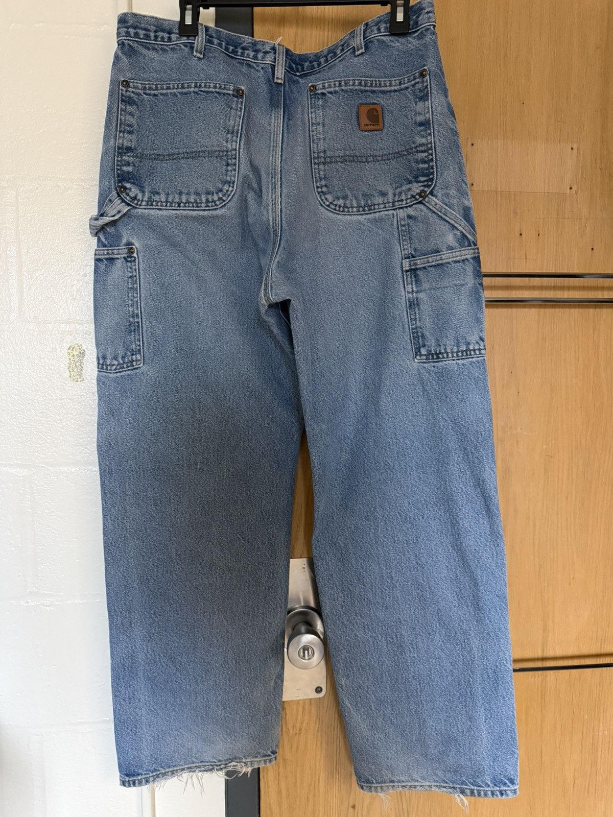 Carhartt Vintage denim carhartt double knees Size US 36 / EU 52 - 7 Thumbnail