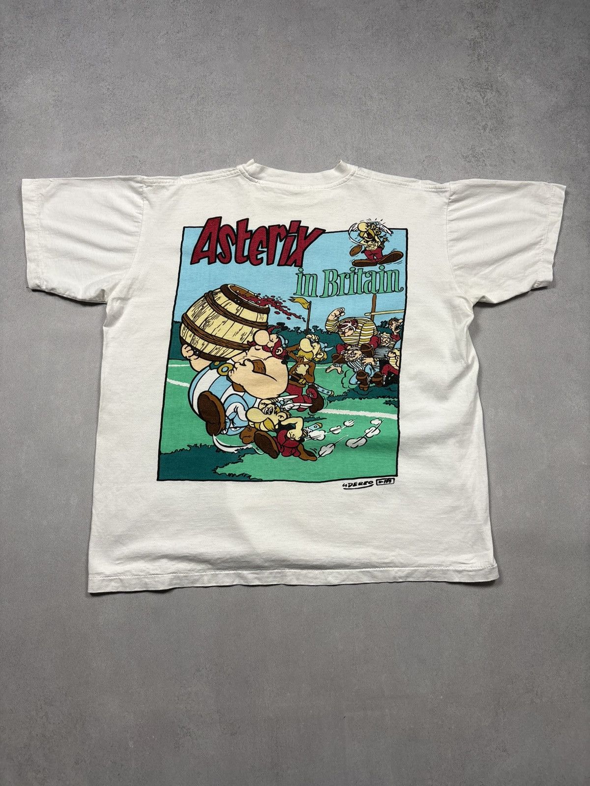 Cartoon Network Vintage 90s Asterix In Britain Comic Cartoon Tee Adventure L Size US L / EU 52-54 / 3 - 1 Thumbnail